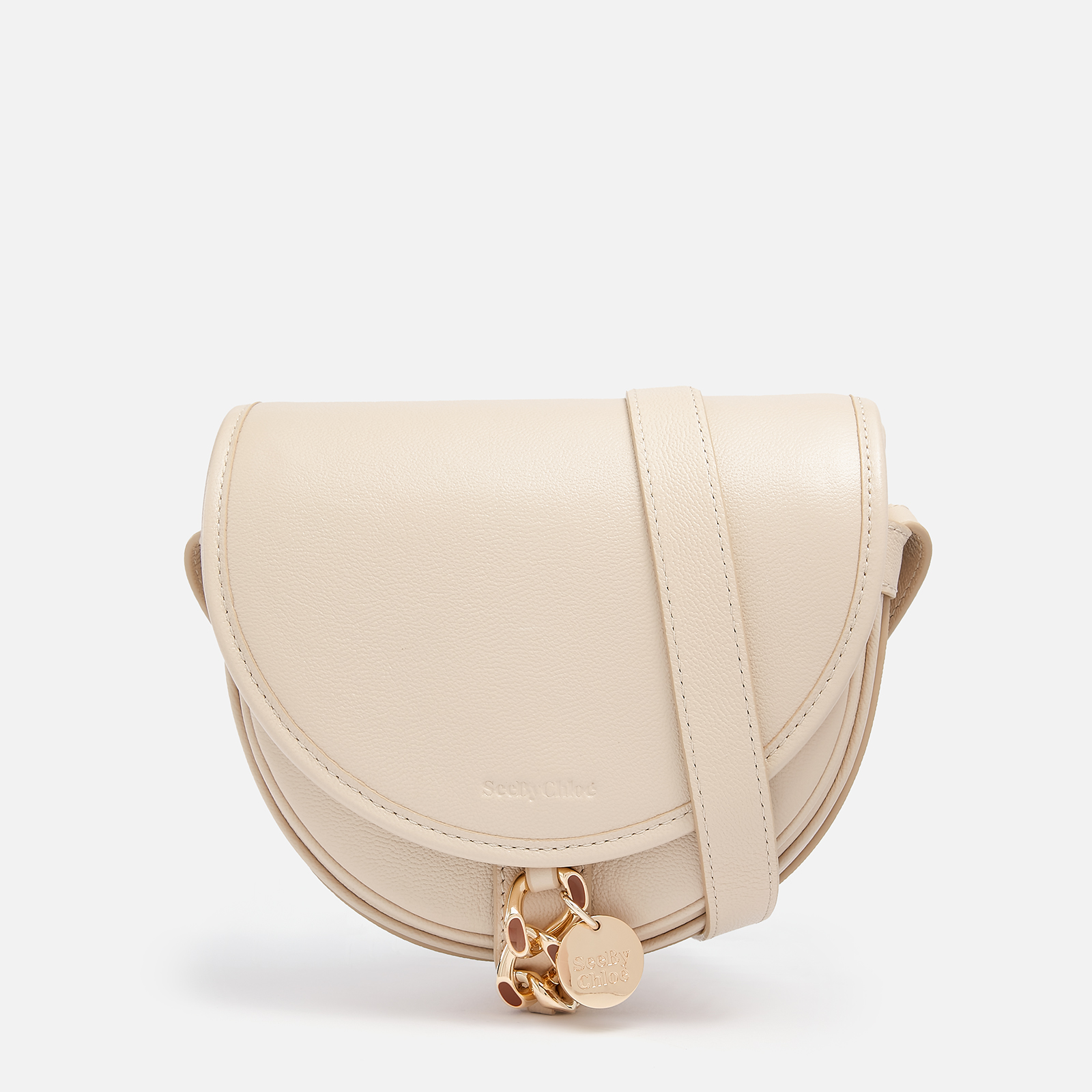 See By Chloé Mara Leather Small Saddle Bag | Coggles