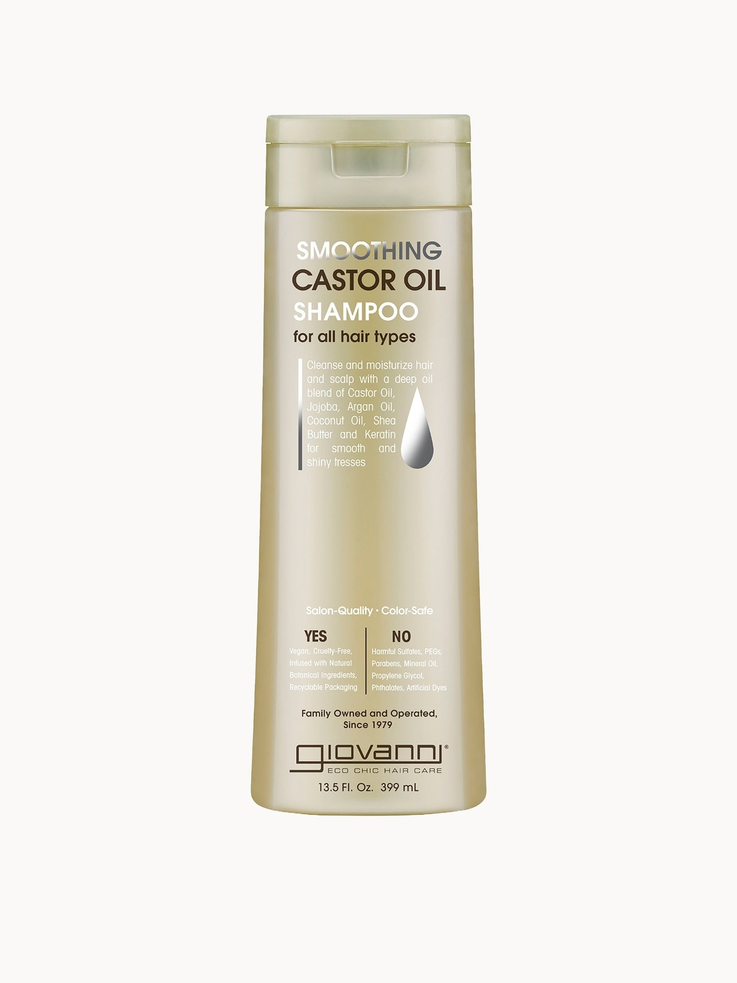 Giovanni Smoothing Castor Oil Shampoo 399ml