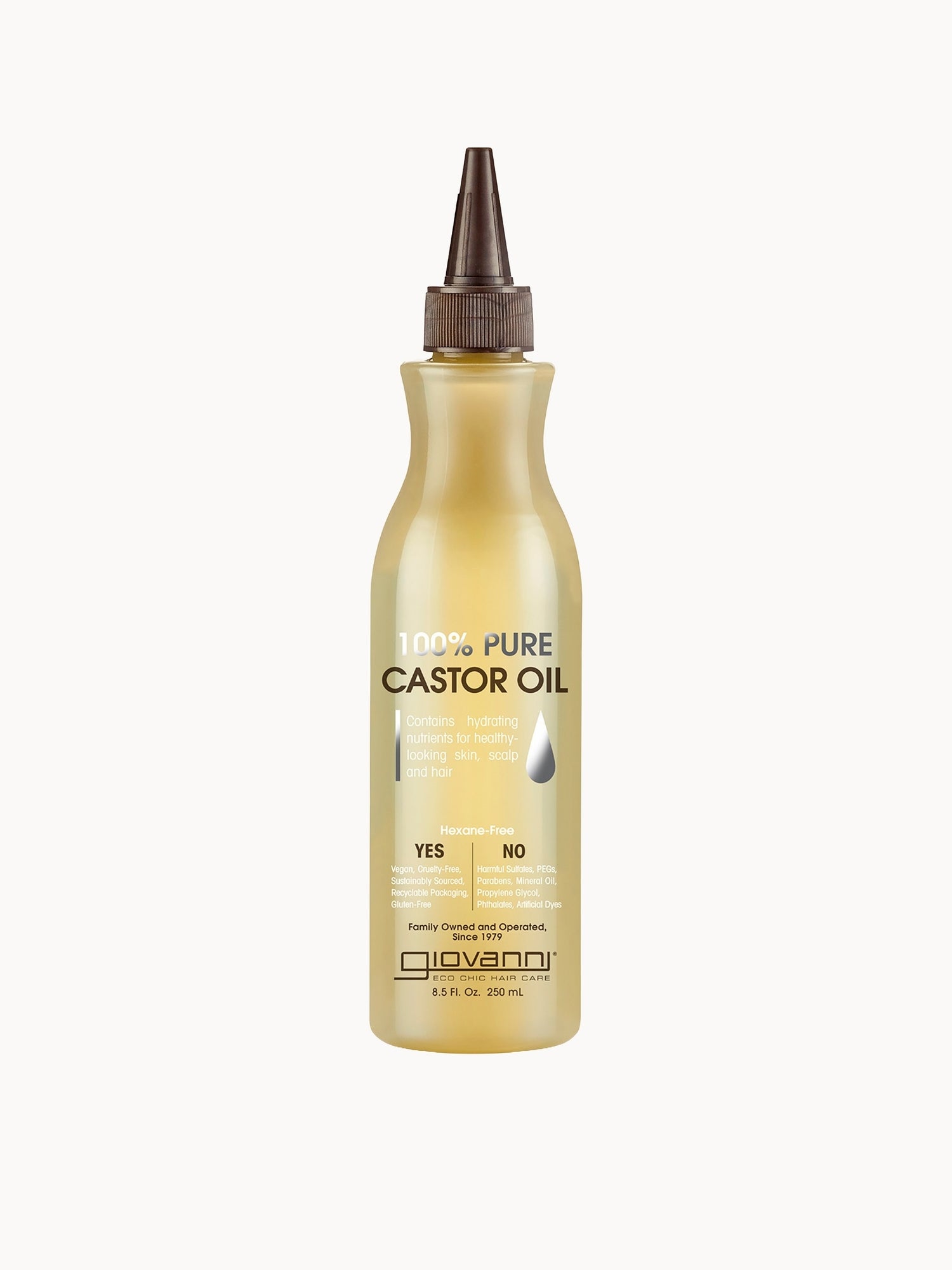 Giovanni 100% Pure Castor Oil 250ml