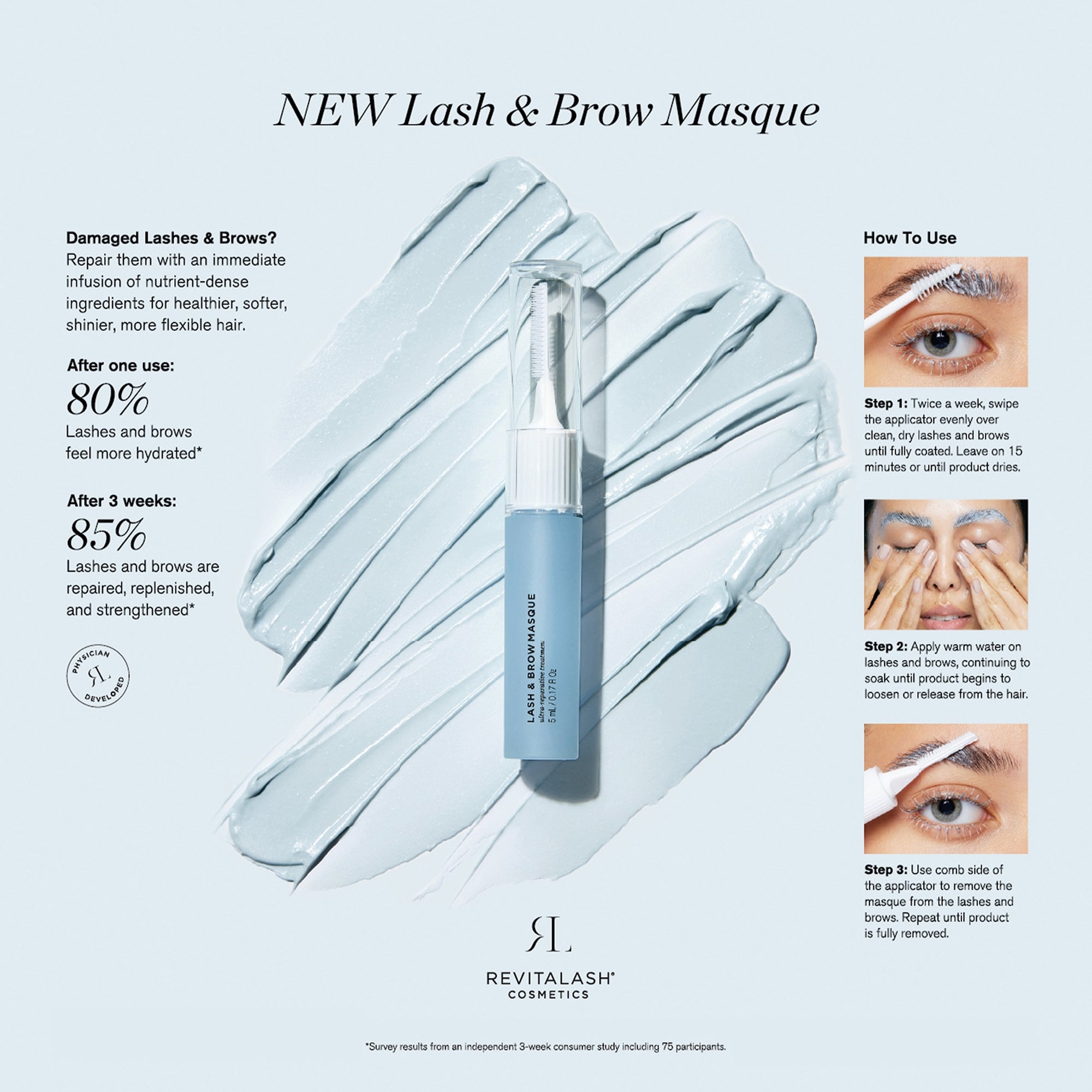 RevitaLash Lash and Brow Masque 5ml | Dermstore