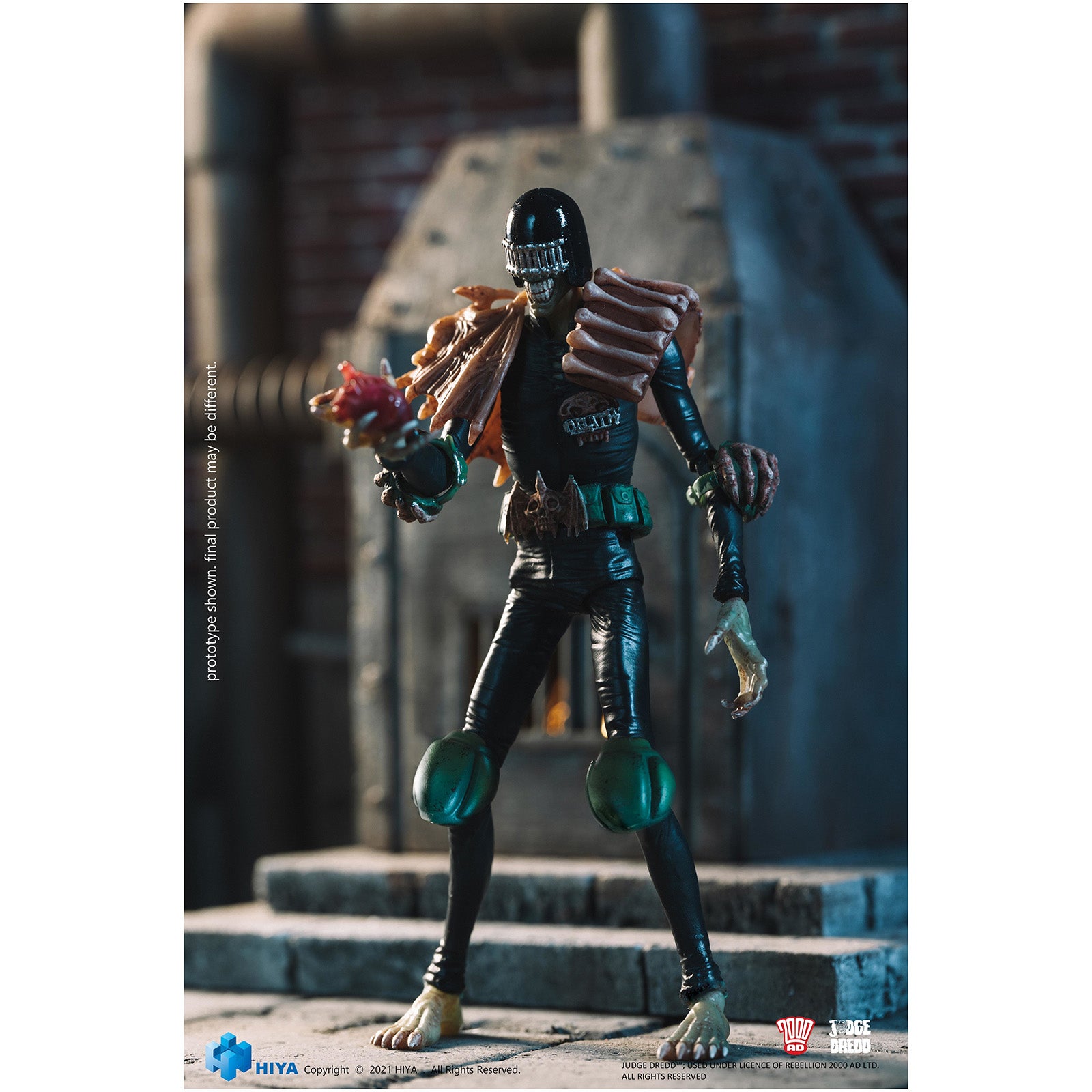 HIYA Toys Judge Dredd Exquisite Mini 1/18 Scale Figure - Judge Death