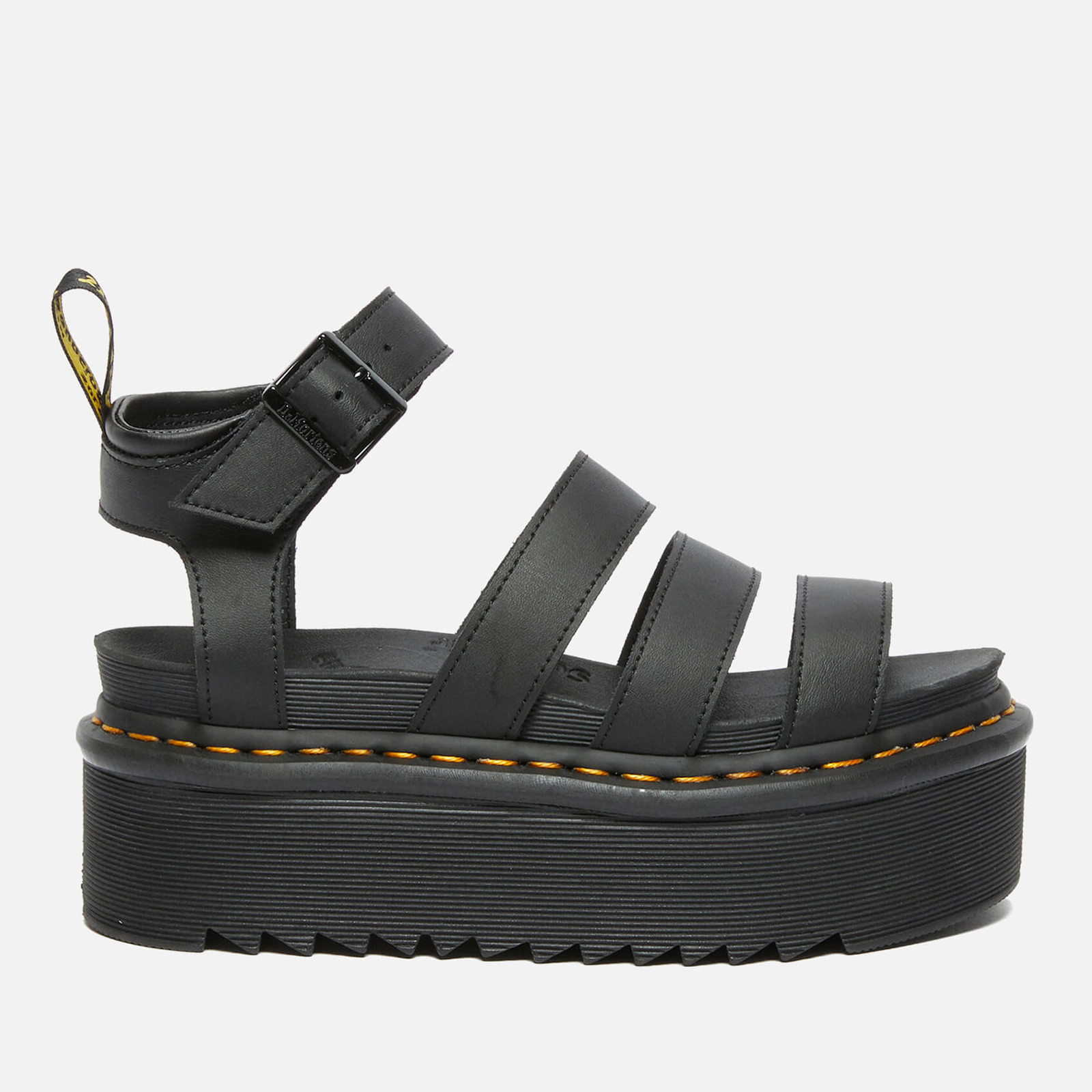 Dr. Martens Women's Blaire Quad Sandals - Black | Allsole