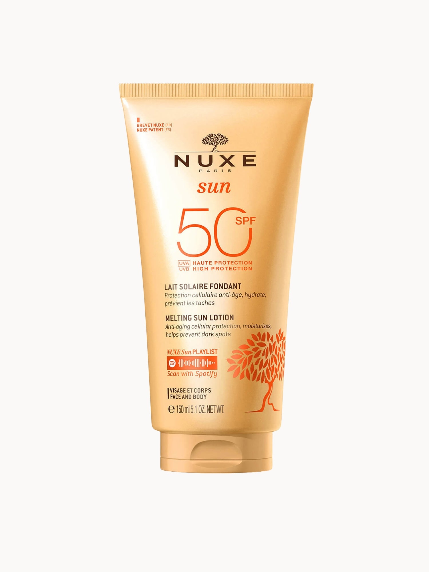 NUXE Sun SPF 50 High Protection Melting Lotion 150ml