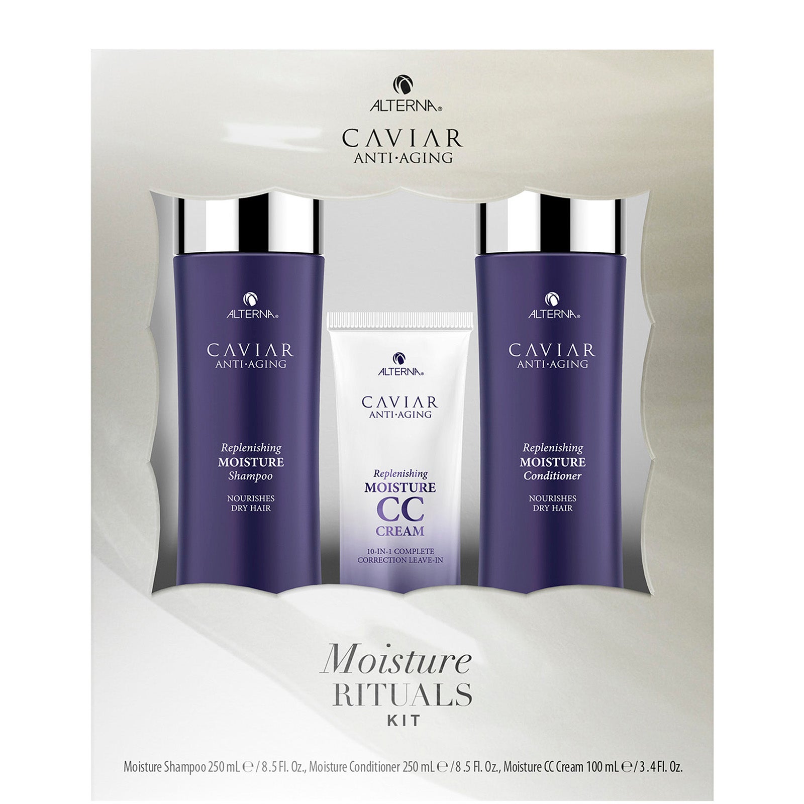 Alterna CAVIAR Moisture Rituals Trio | LOOKFANTASTIC
