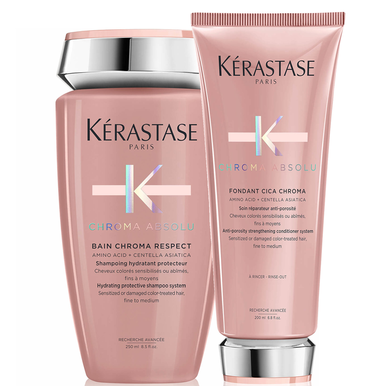 Kérastase Chroma Absolu Duo - Fine to Medium Hair | LOOKFANTASTIC