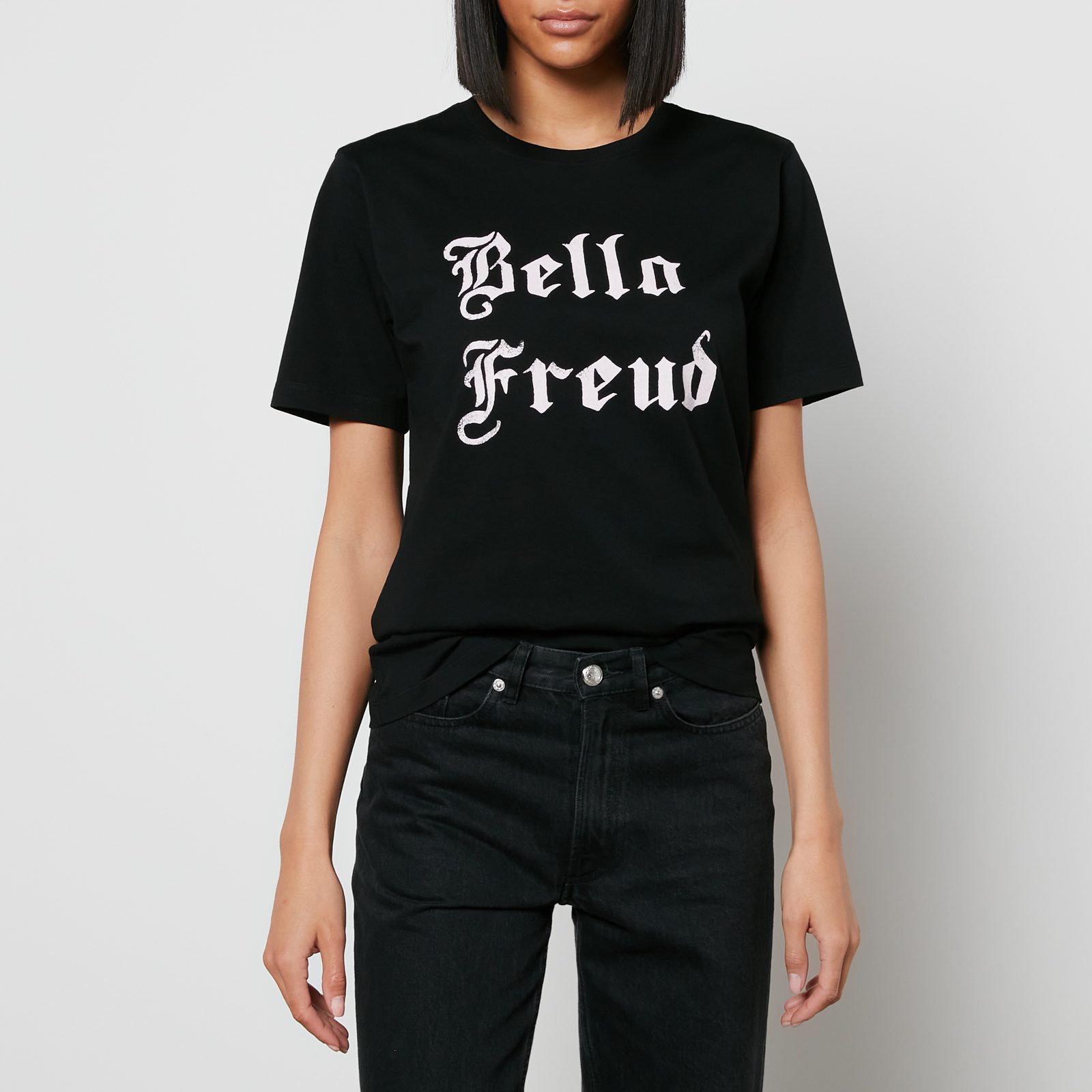 Bella Freud Women s Gothic T Shirt Black Coggles