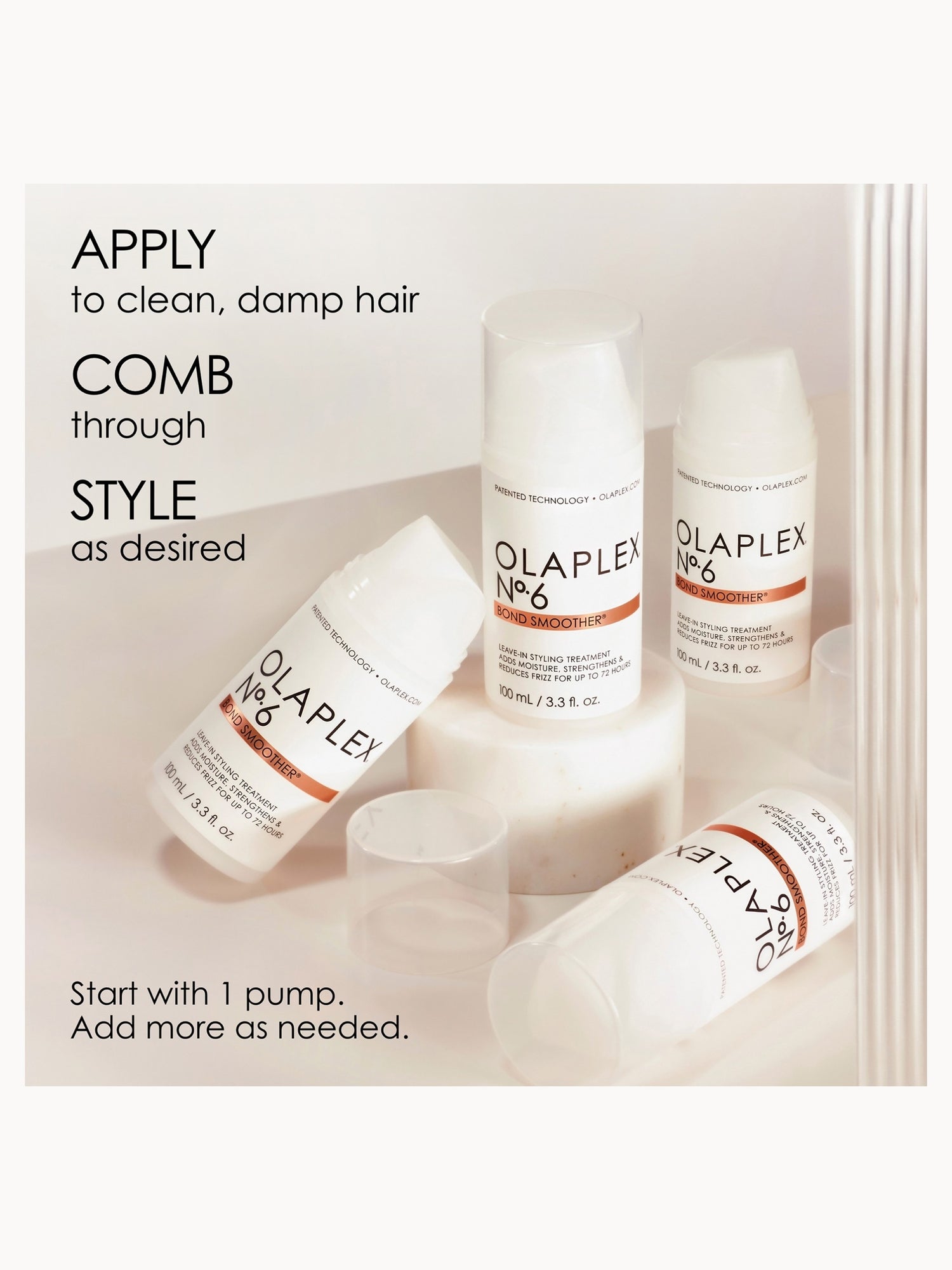 Olaplex No.6 Bond Smoother Leave In Treatment 100ml | LOOKFANTASTIC