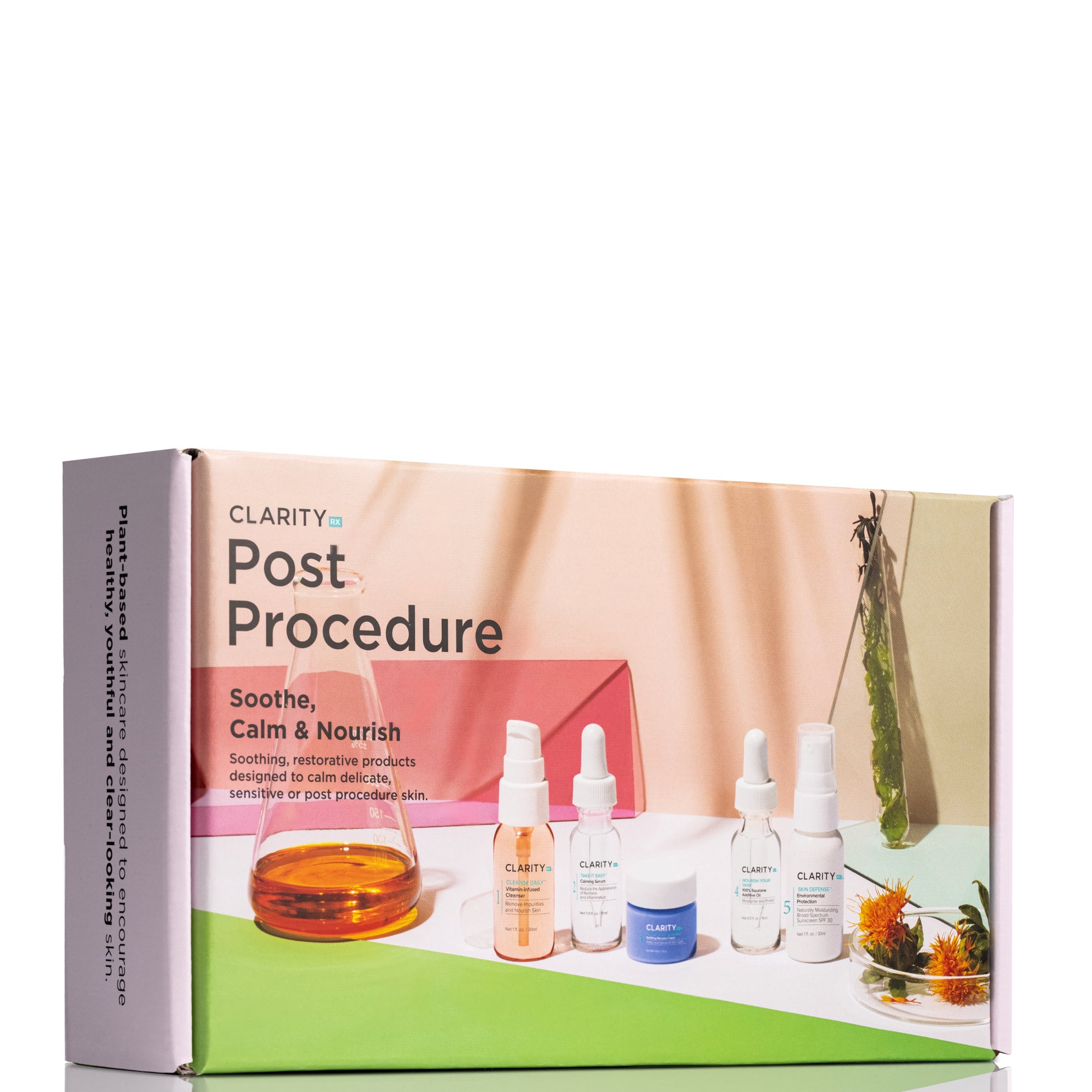 ClarityRx Post Procedure Kit Soothe, Calm and Nourish | LOOKFANTASTIC