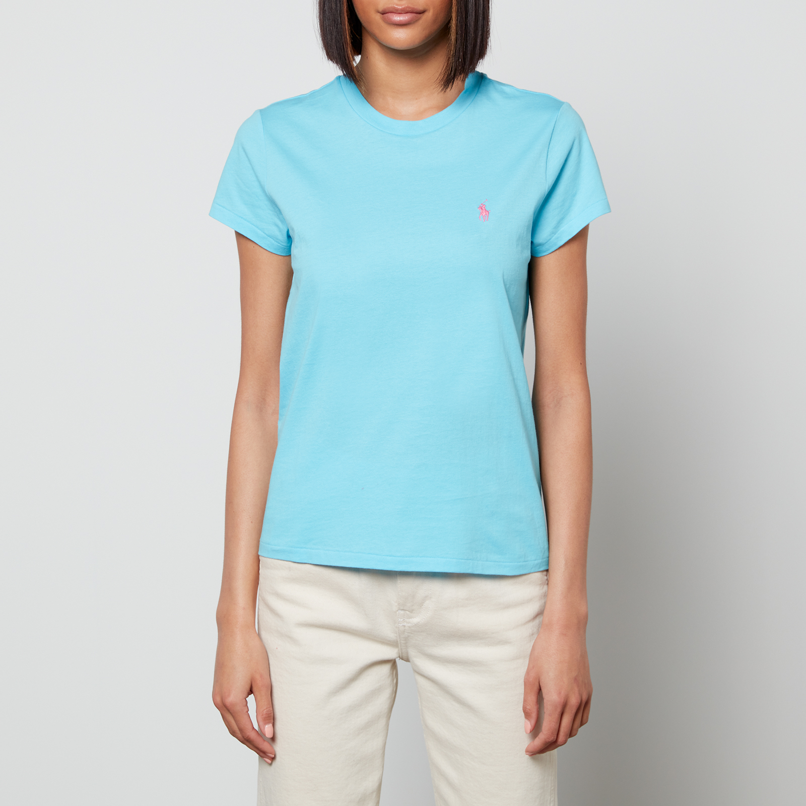 Polo Ralph Lauren Women's Small Pp T-Shirt - French Turquoise