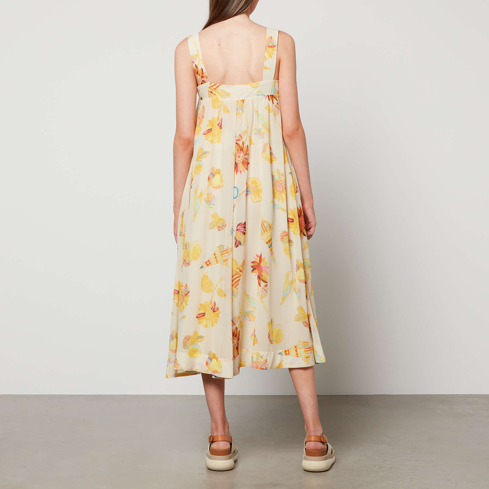 See By Chloe Women's Summer Fun Fair On Georgette Dress