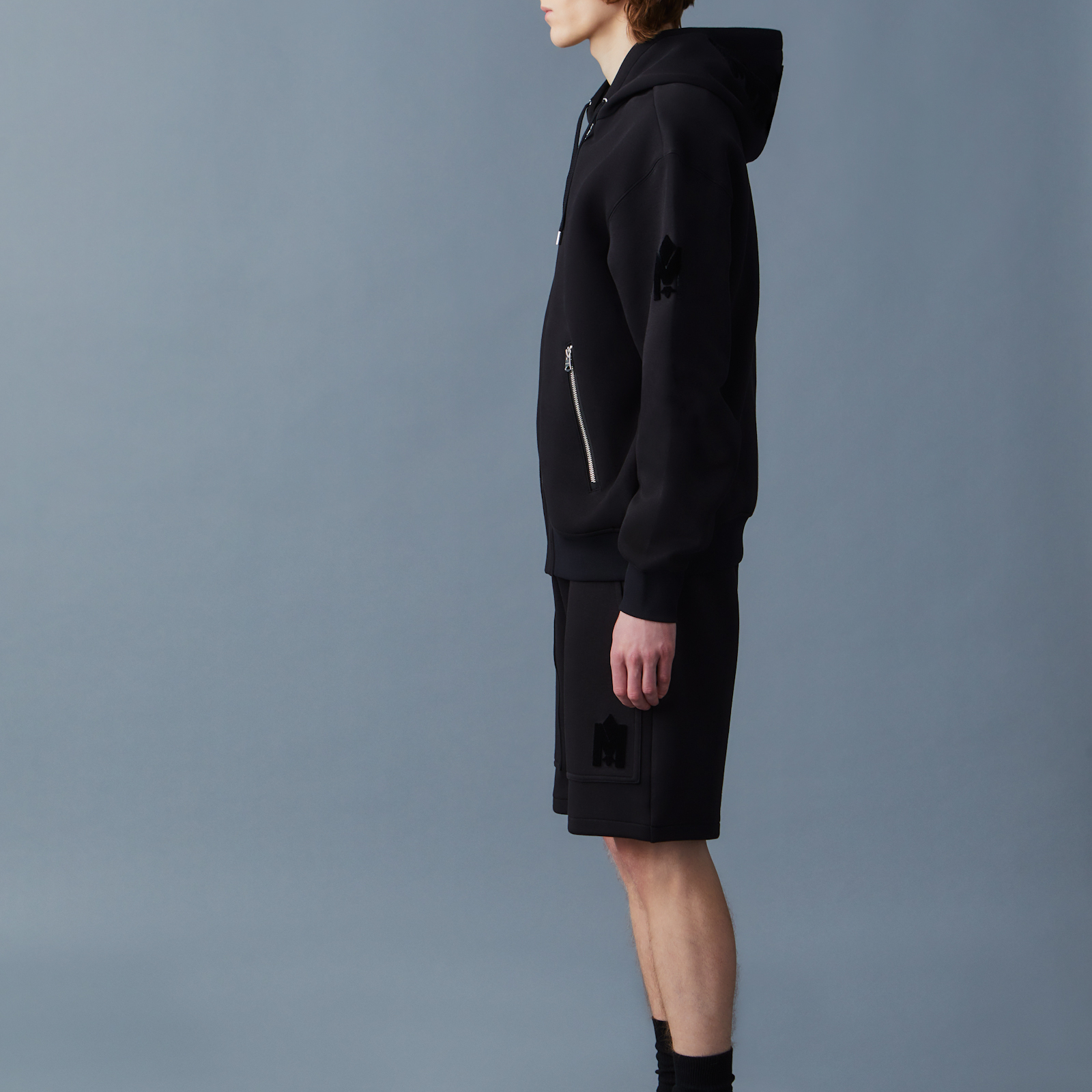 Mackage Men's Krys-Zp Zip Hoodie - Black - S | Coggles