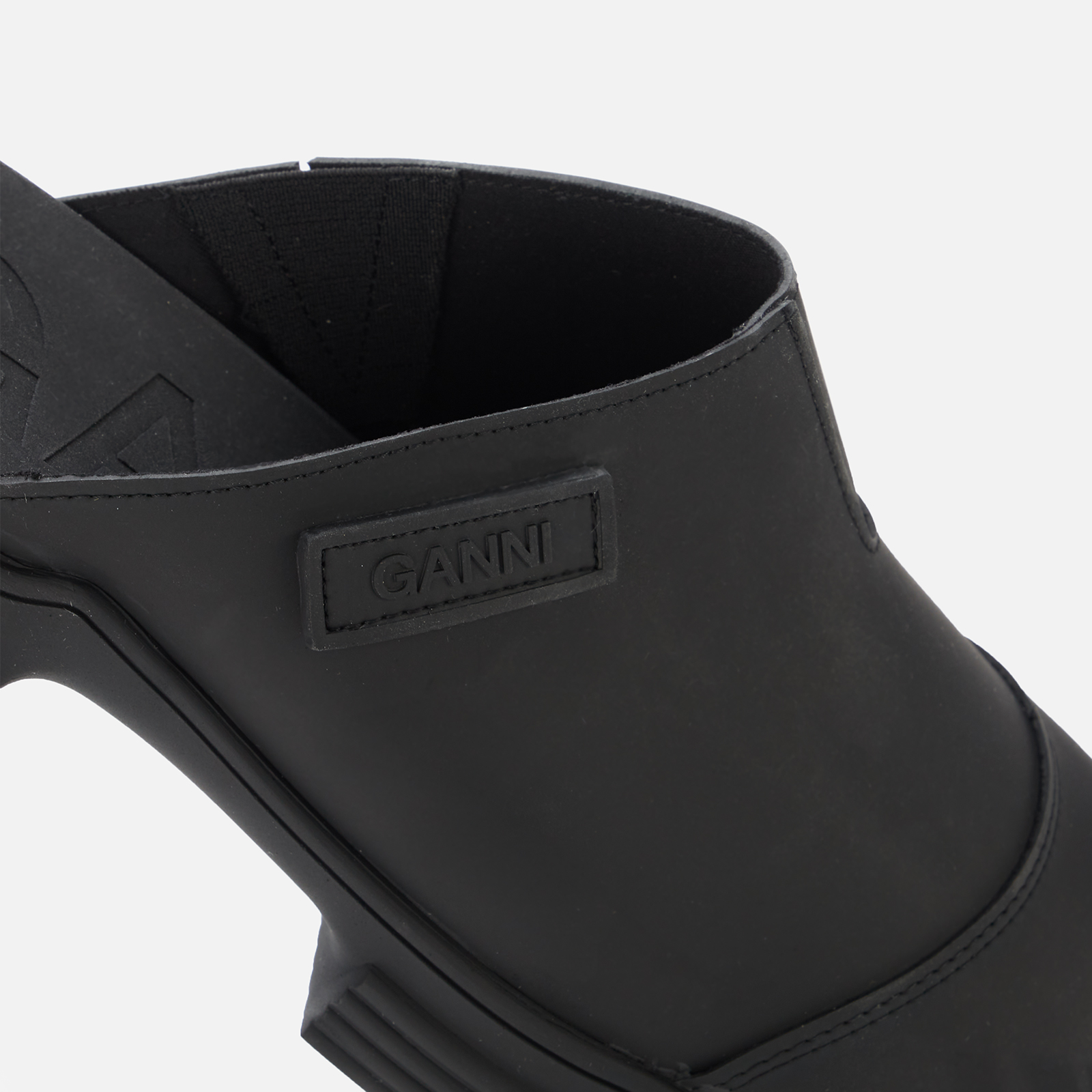 ☆送料・関税込☆GANNI★RECYCLED RUBBER CITY MULES BLACK★ Ganni Recycled Rubber City Mules In Black | ModeSens
