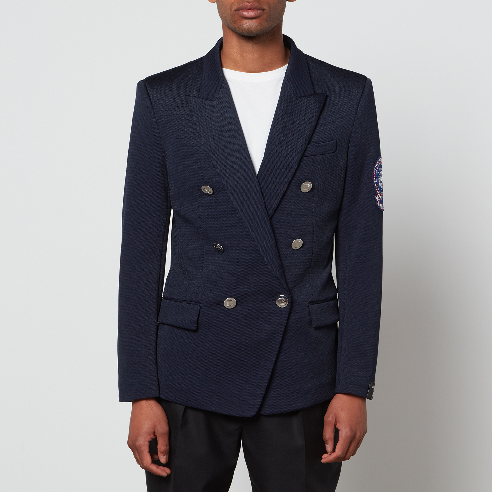 【関税＆送料込み】Balmain Double-Breasted Vest Balmain double-breasted Buttoned Vest | Neutrals | FARFETCH