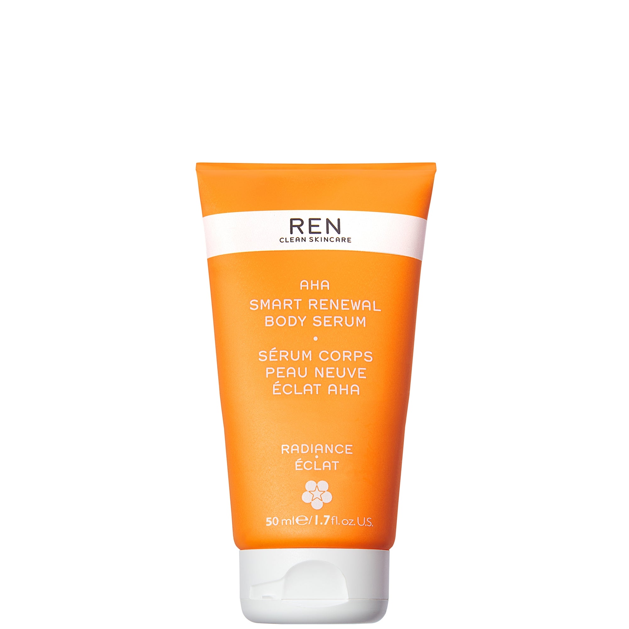 Aha Smart Box REN Clean Skincare AHA Smart Renewal Body Serum 50ml | LOOKFANTASTIC