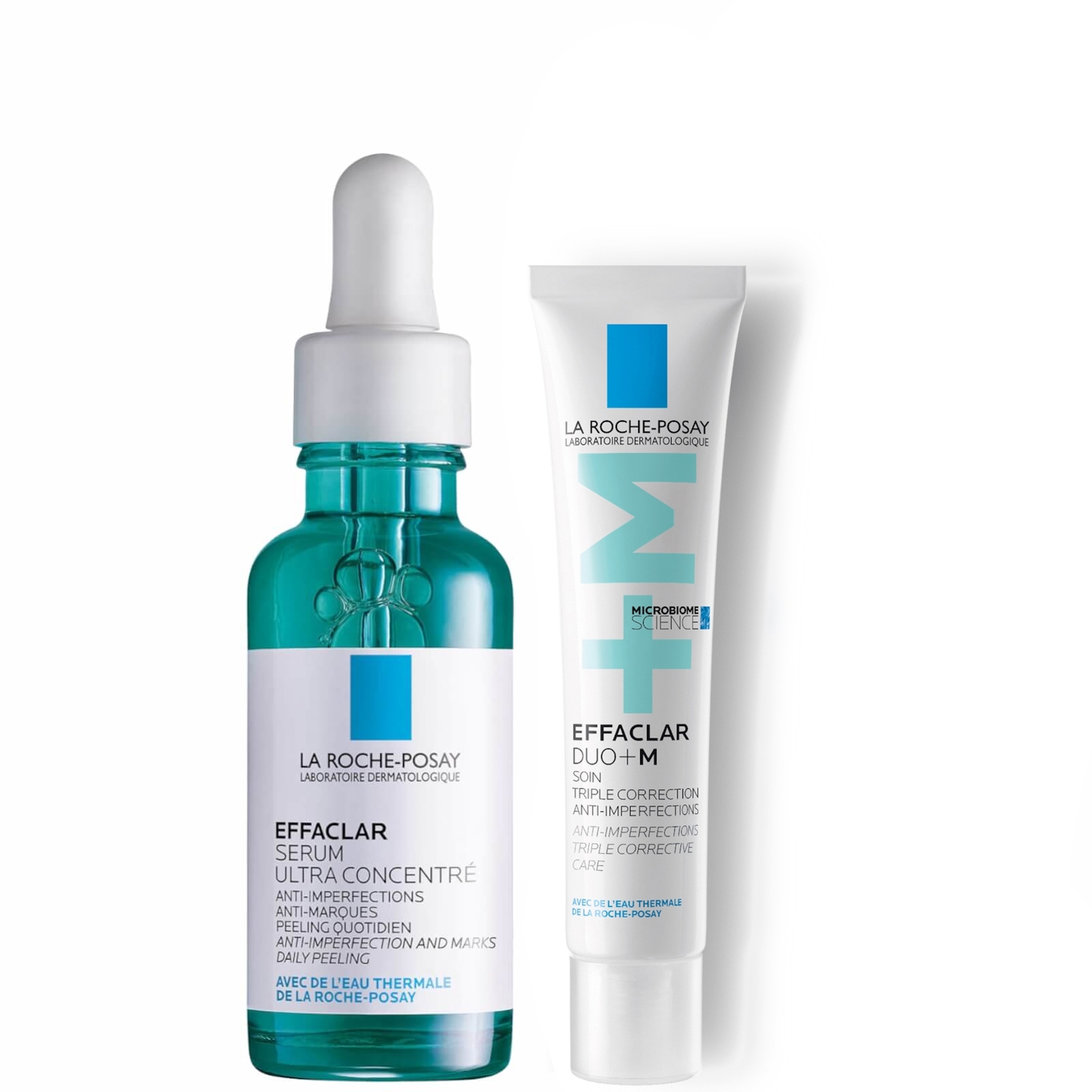 cult La Roche-Posay Effaclar Serum and Effaclar Duo Plus