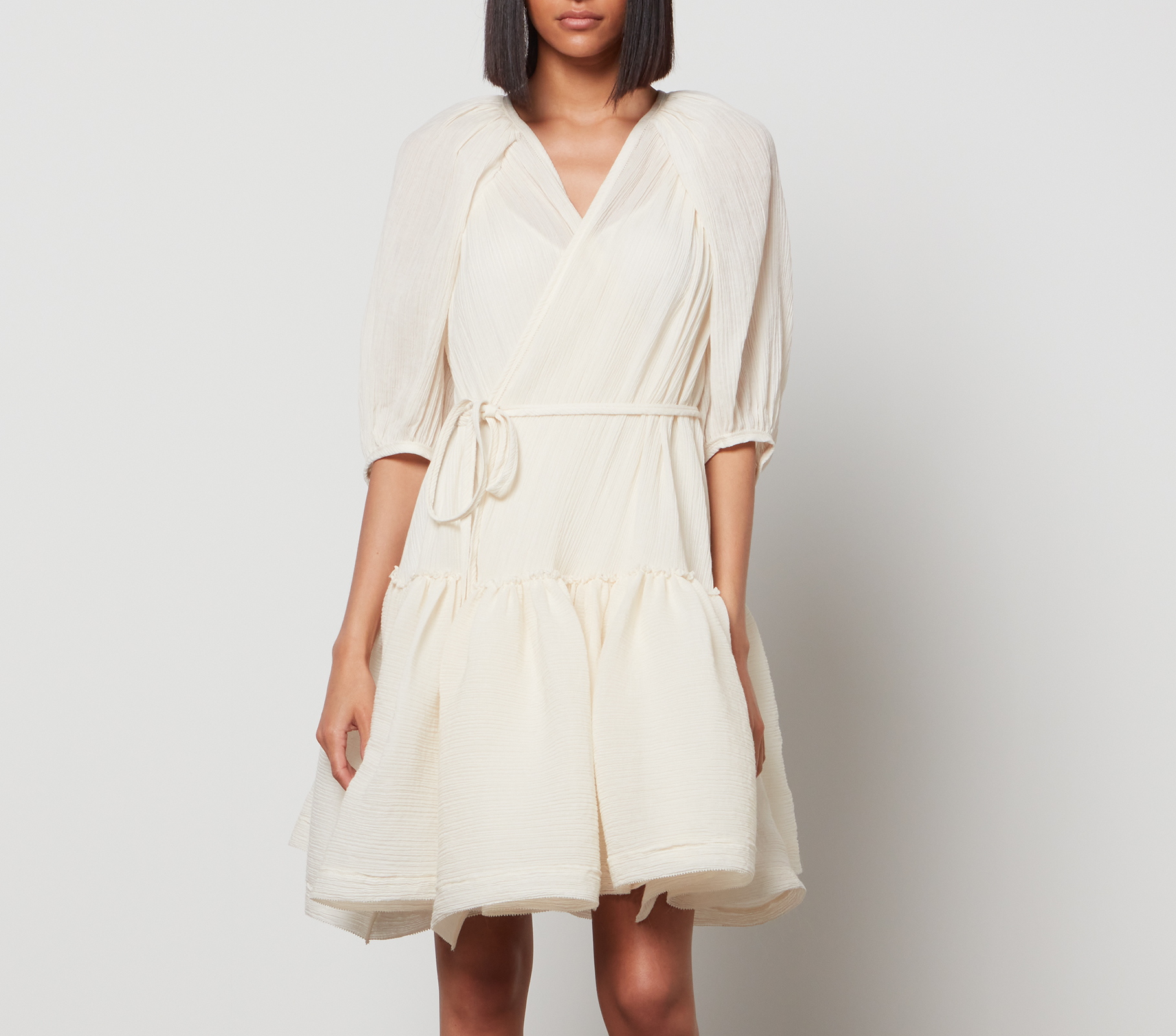3.1 Phillip Lim シルク100% カシュクール シフォンブラウス