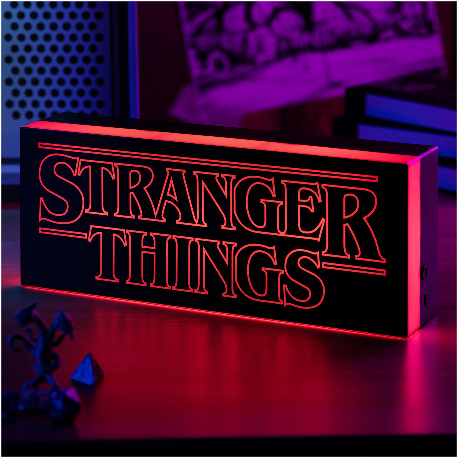 Stranger Things HIKARIUM ロゴフィギュア Stranger Things Logo Light
