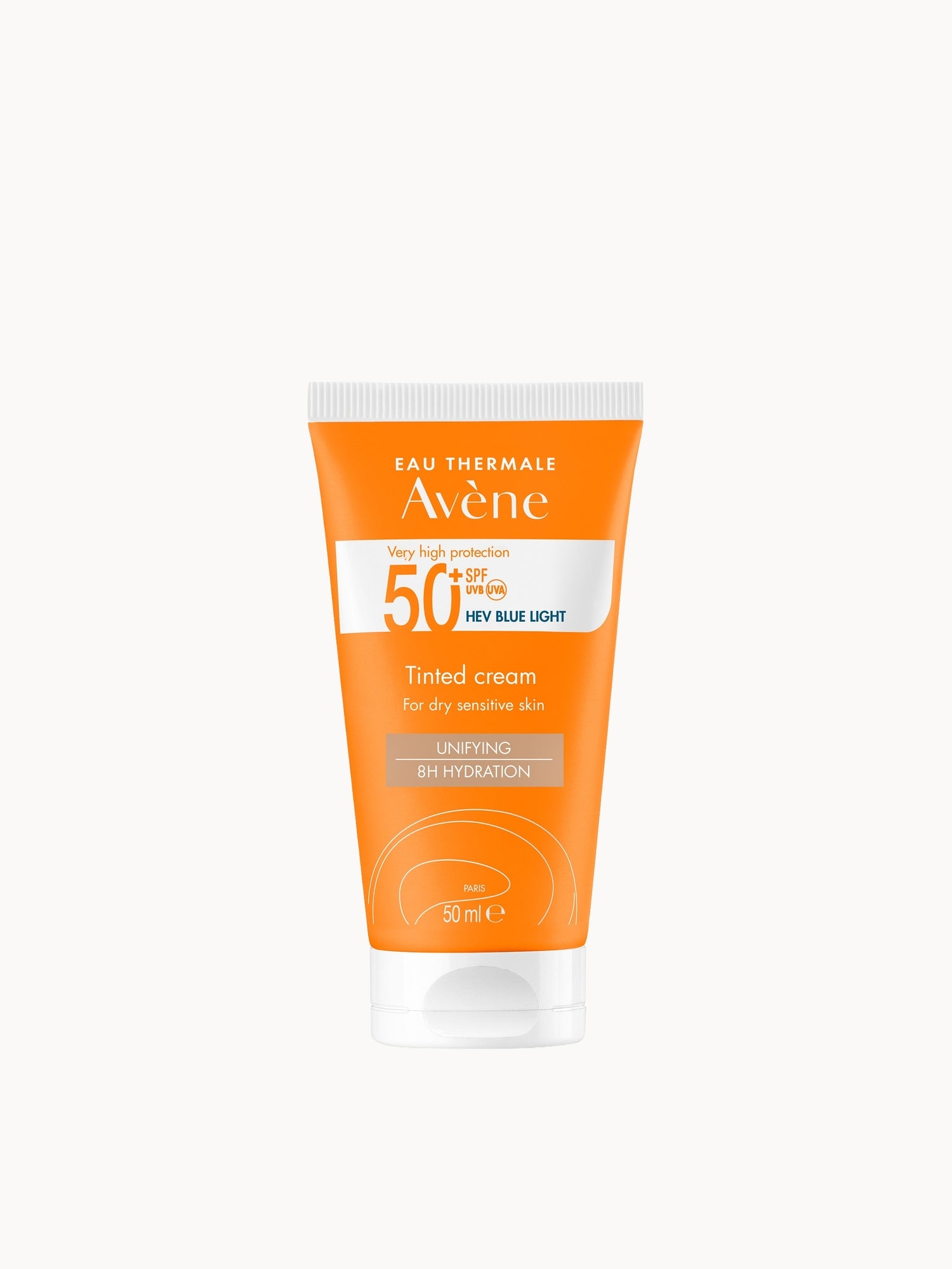 Avène Very High Protection Tinted Sun Cream SPF50+ for Dry, Sensitive Skin 50ml