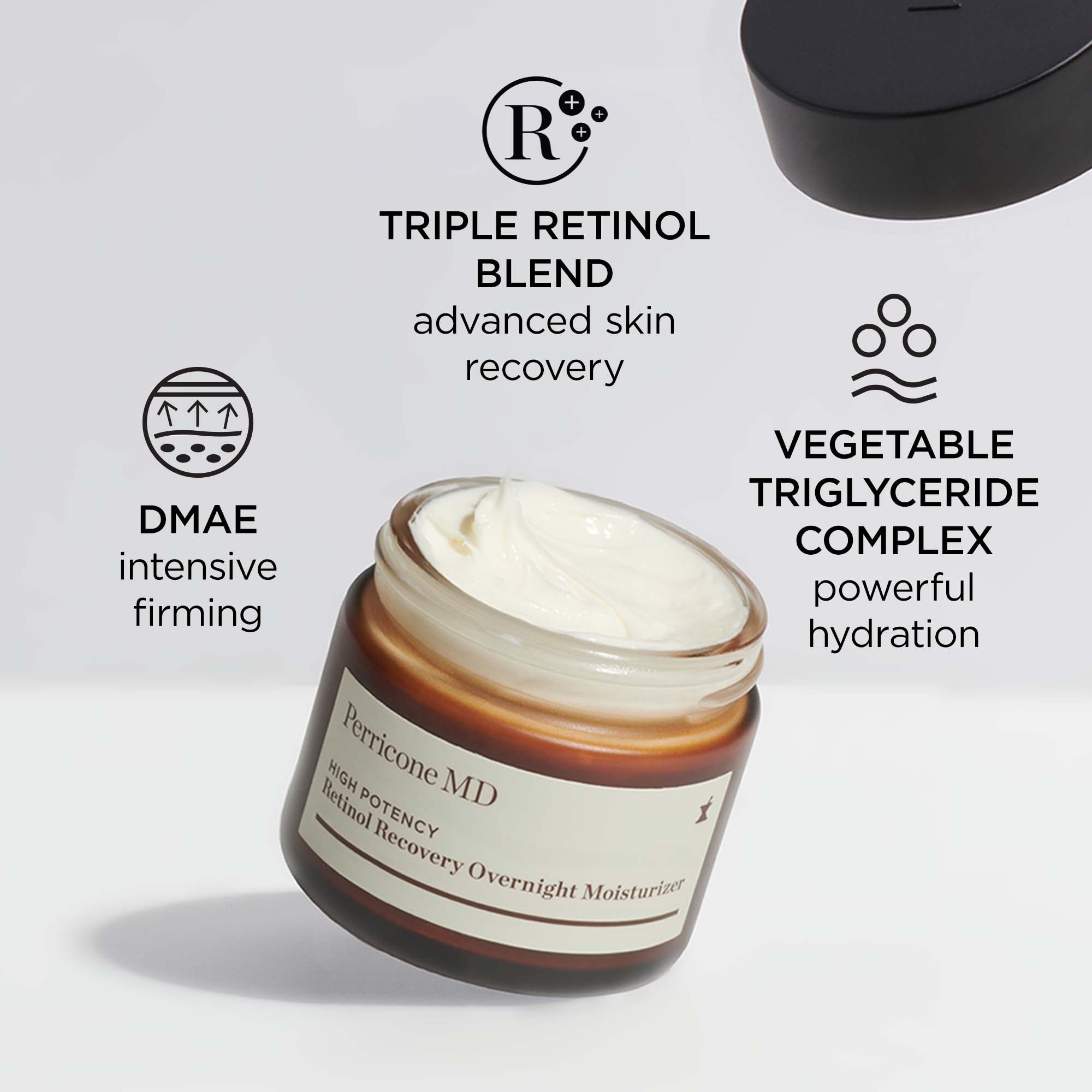 High Potency Retinol Recovery Overnight Moisturizer | Perricone MD