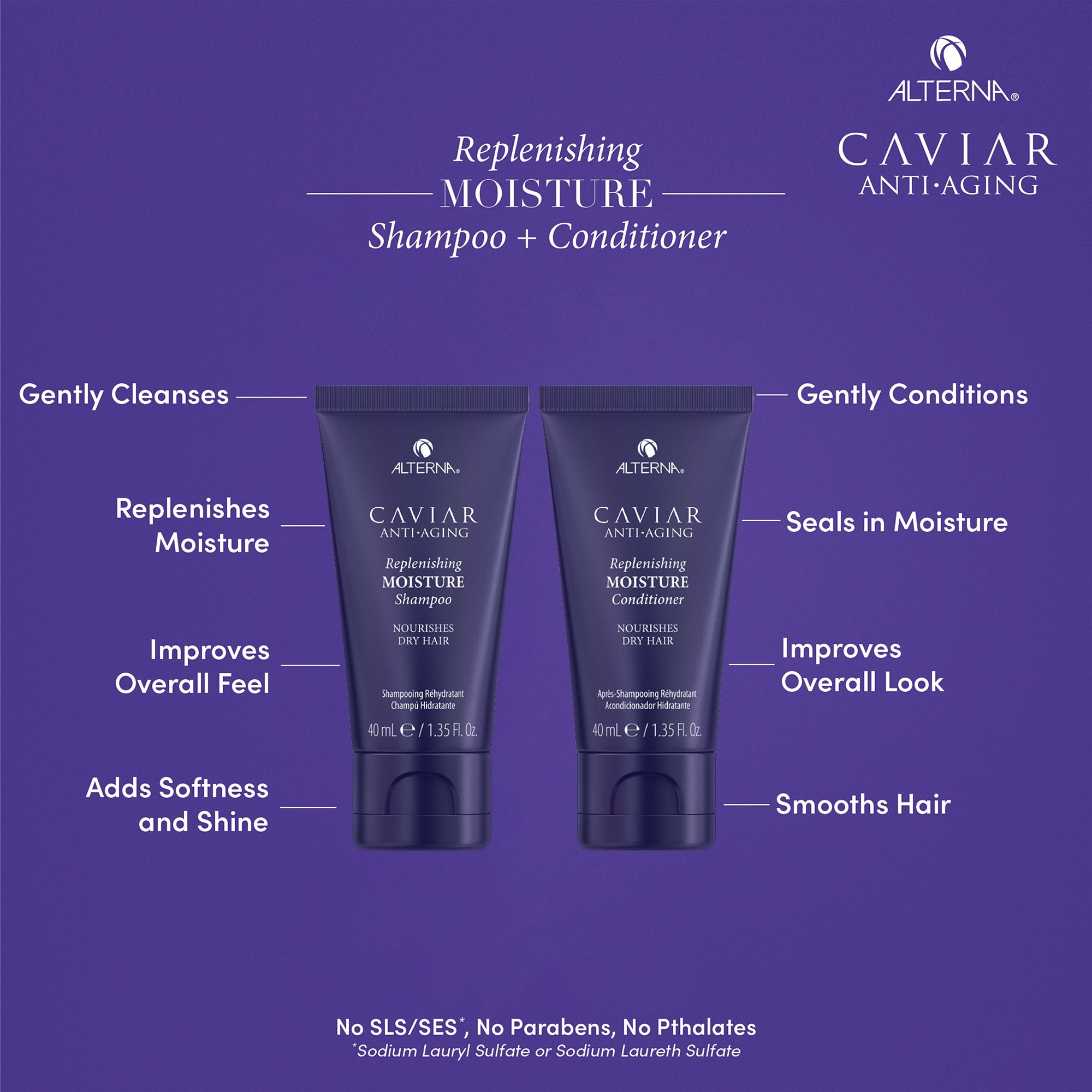 Alterna CAVIAR Anti-Aging Replenishing Moisture Trial Kit | Dermstore