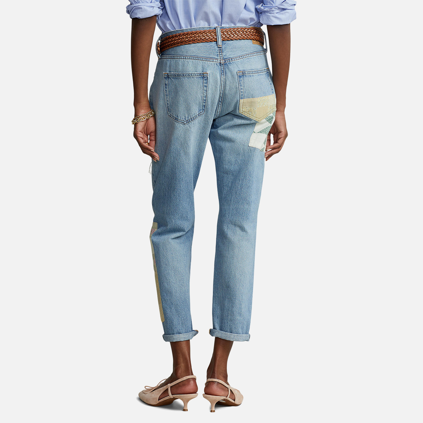 Polo Ralph Lauren Women's Avery Boyfriend Jeans - Heather