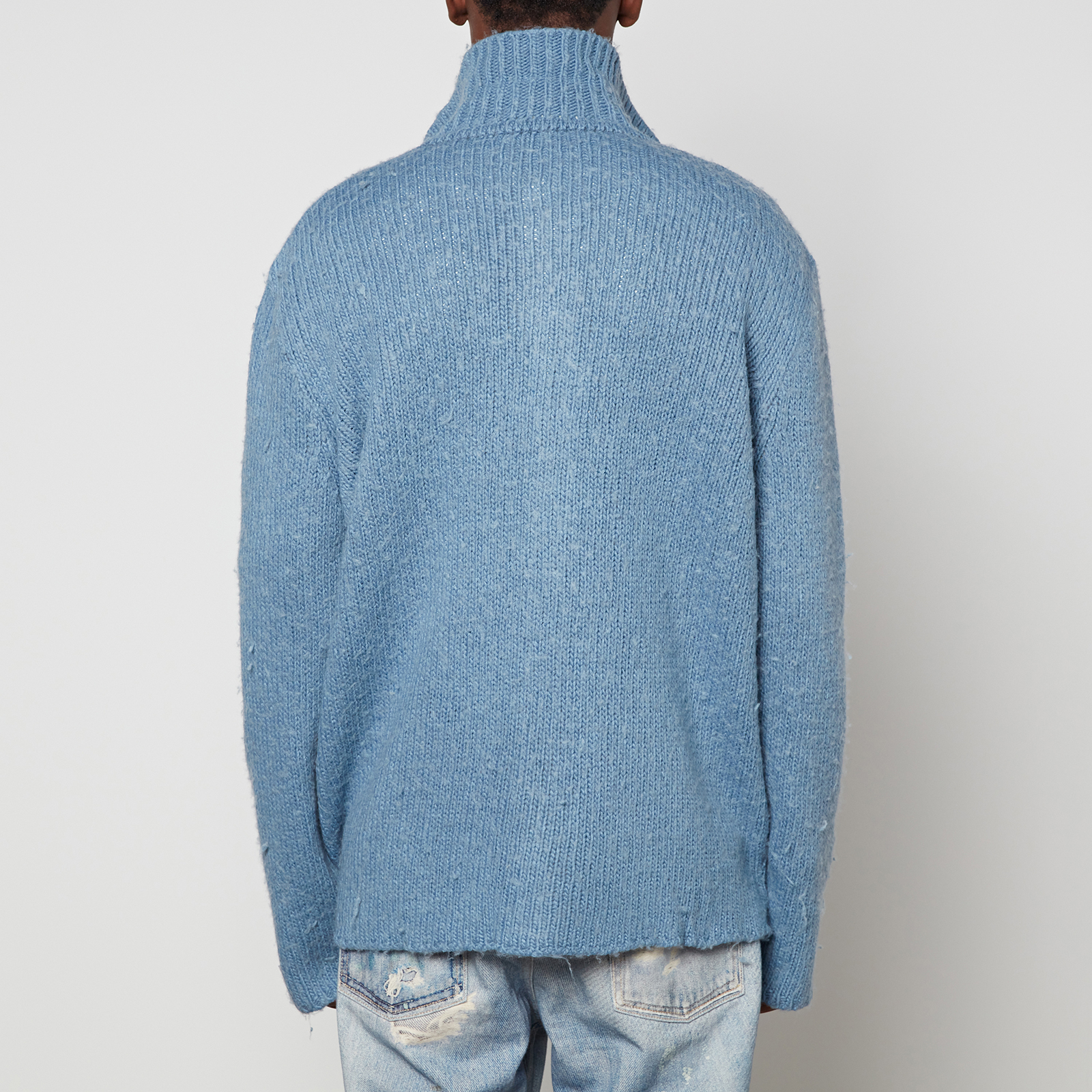 Our Legacy Men's Big Cardigan - Funky Blue Acrylic | Coggles