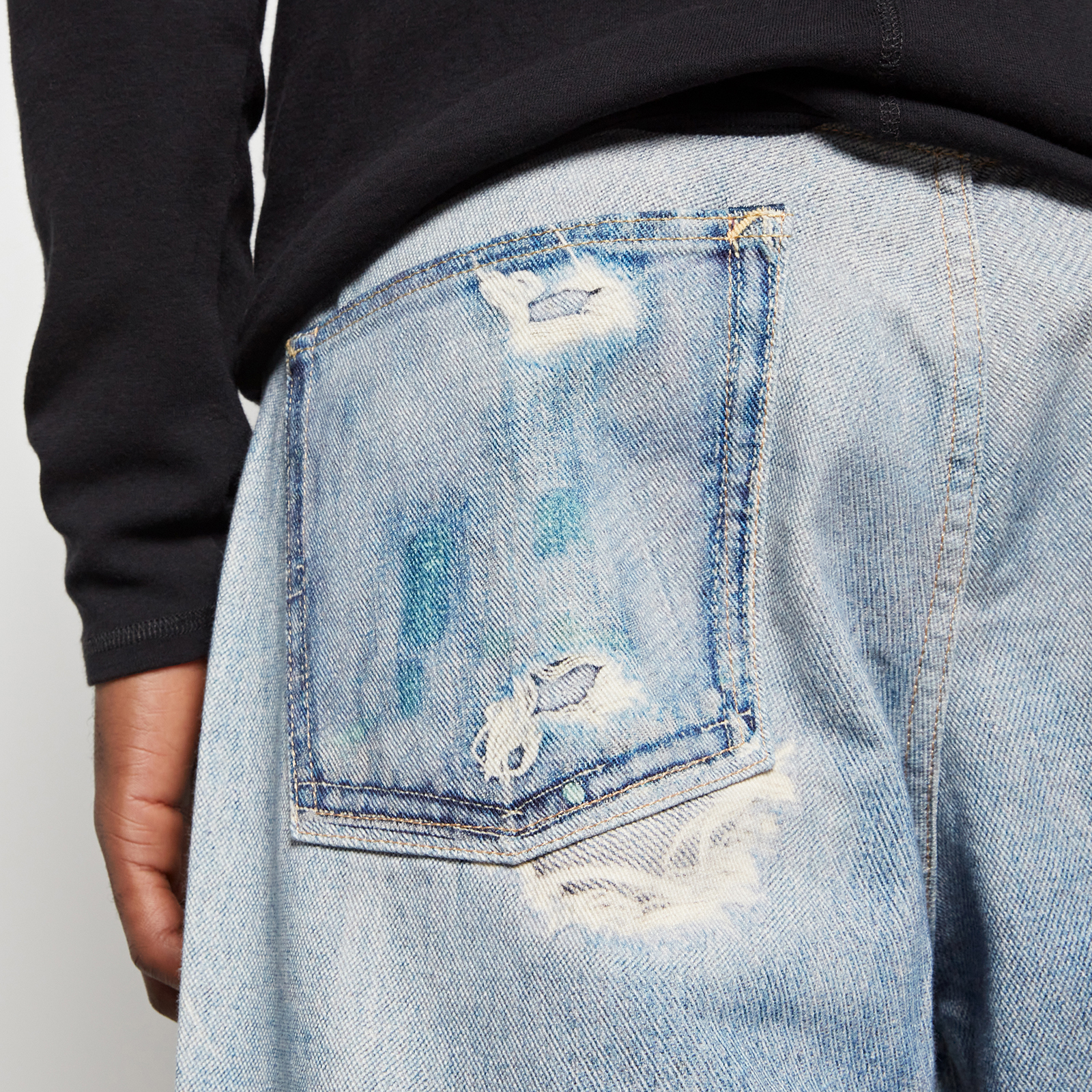 Our Legacy - Capri Cut Rider Wash Denim
