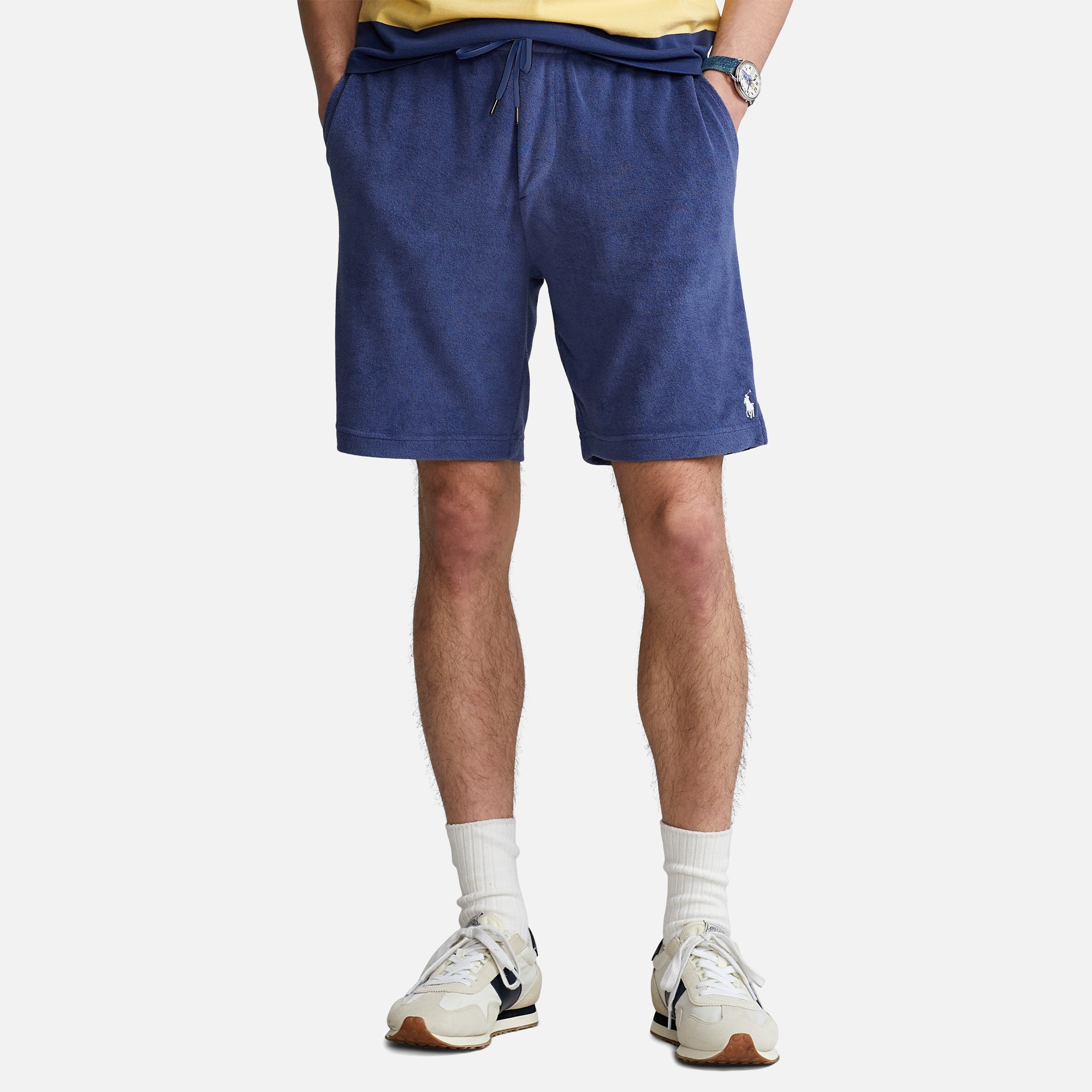 Polo Ralph Lauren Men's Lightweight Terry Shorts - Light Navy | Coggles