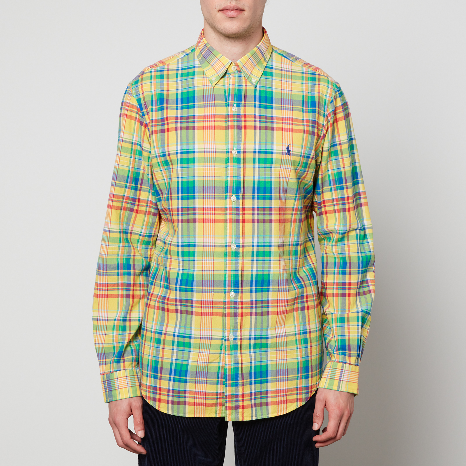 Polo ralph shop lauren madras shirt