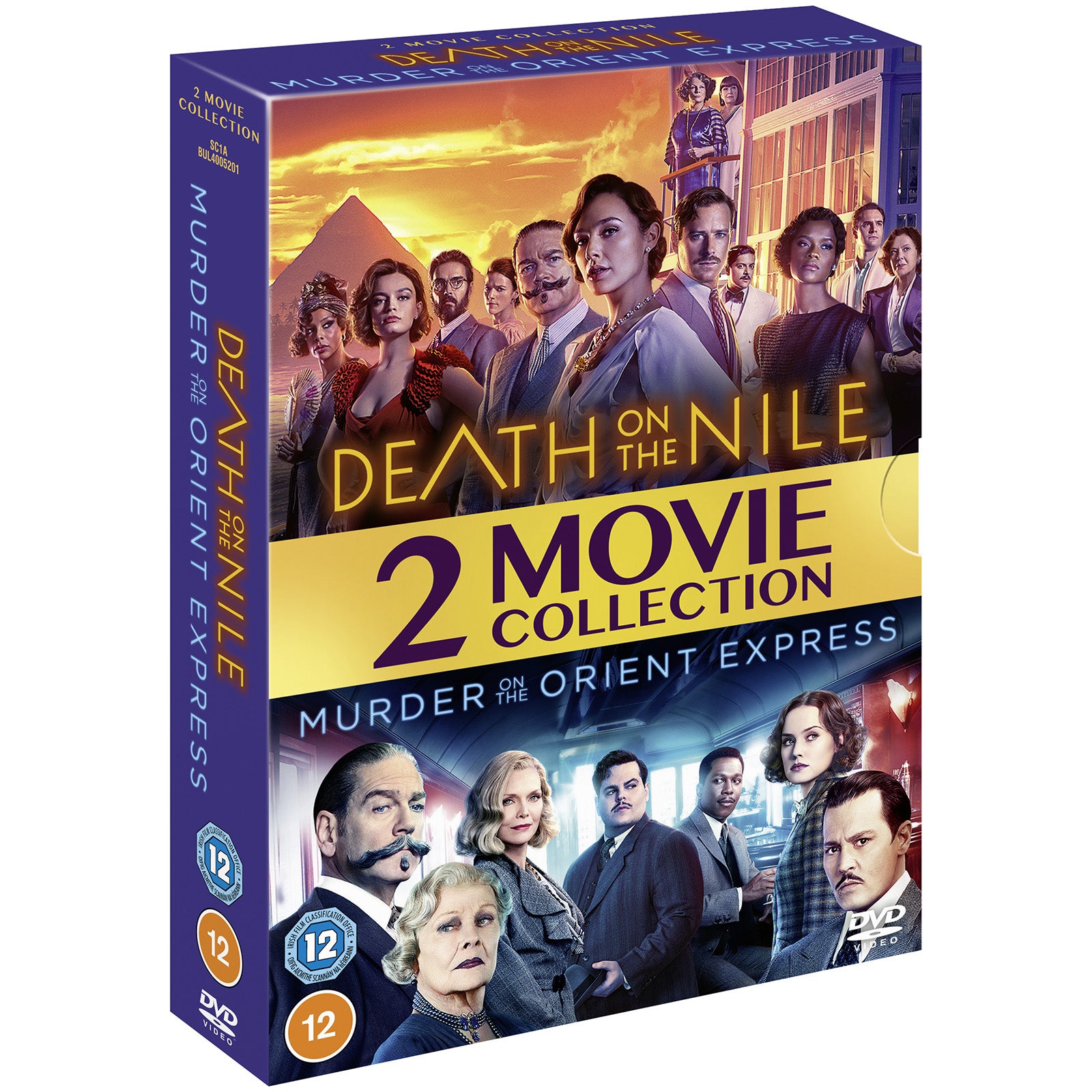 Death On The Nile/Murder On The Orient Express Double Pack | Zavvi UK