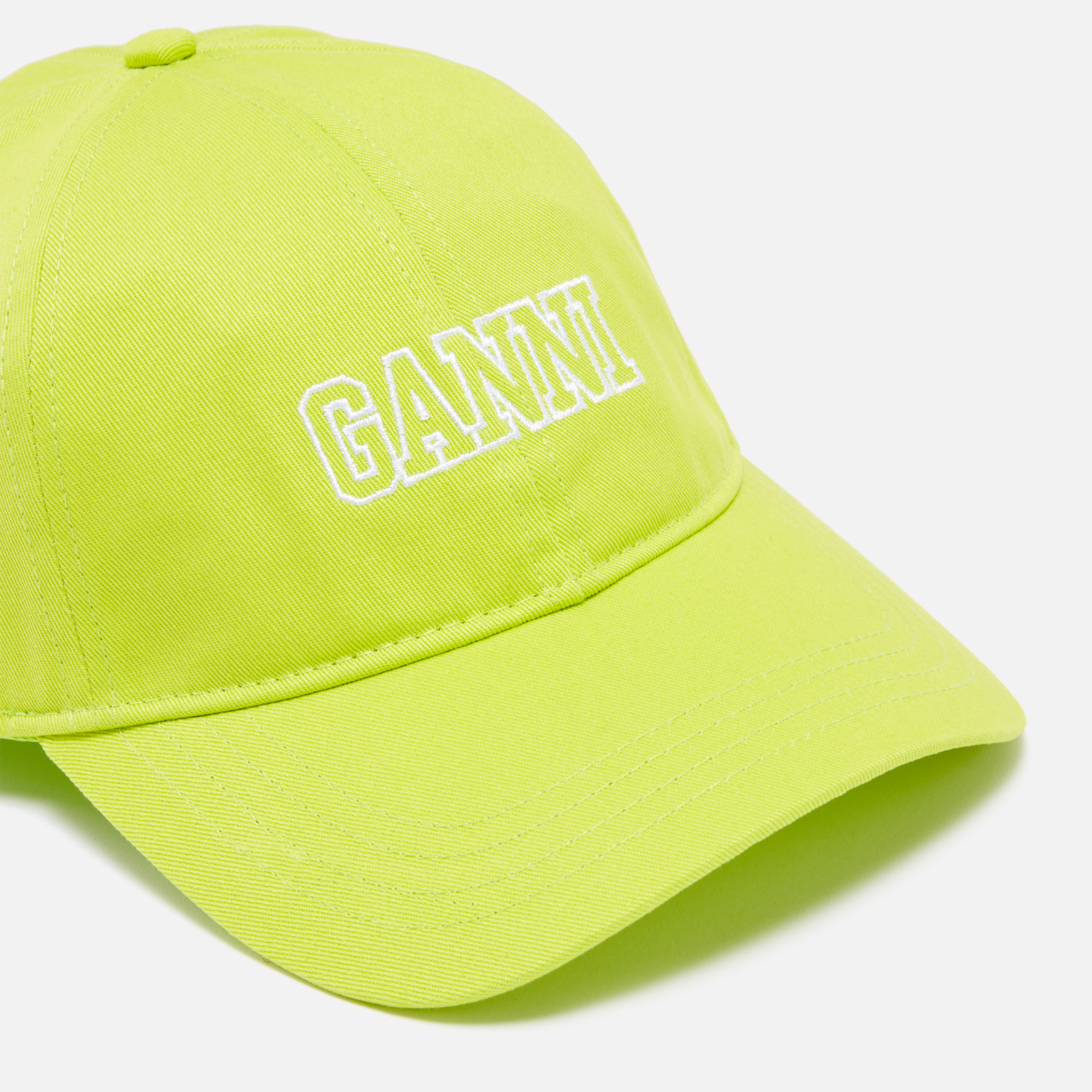 Ganni Software buy Heavy Cotton Baseball Cap in Kalamata Green One Size New Womens