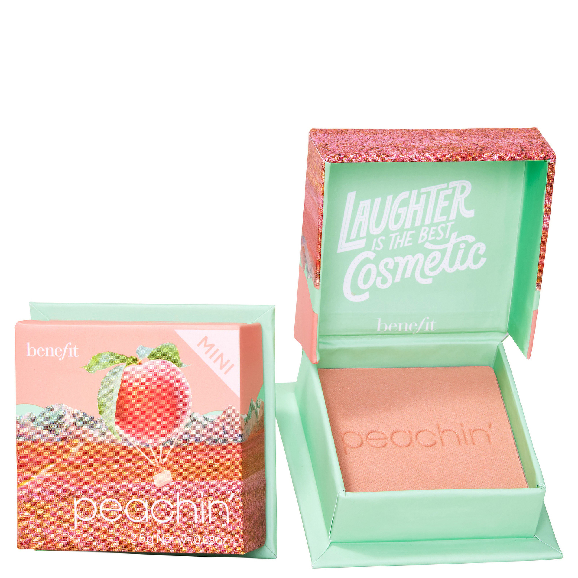 benefit Peachin Peach Blush Powder Mini 2.5g | Cult Beauty