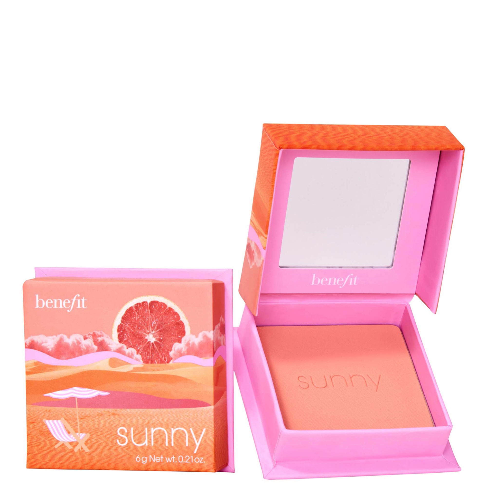 cult benefit Sunny Coral Blush Powder 6g