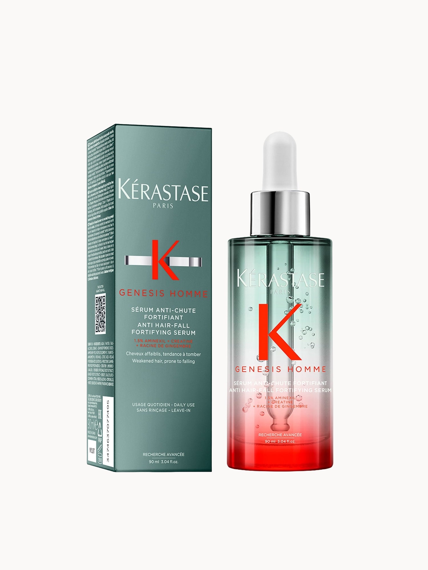 Kérastase Genesis Homme, Anti-Hair Fall Fortifying Hair Serum, for