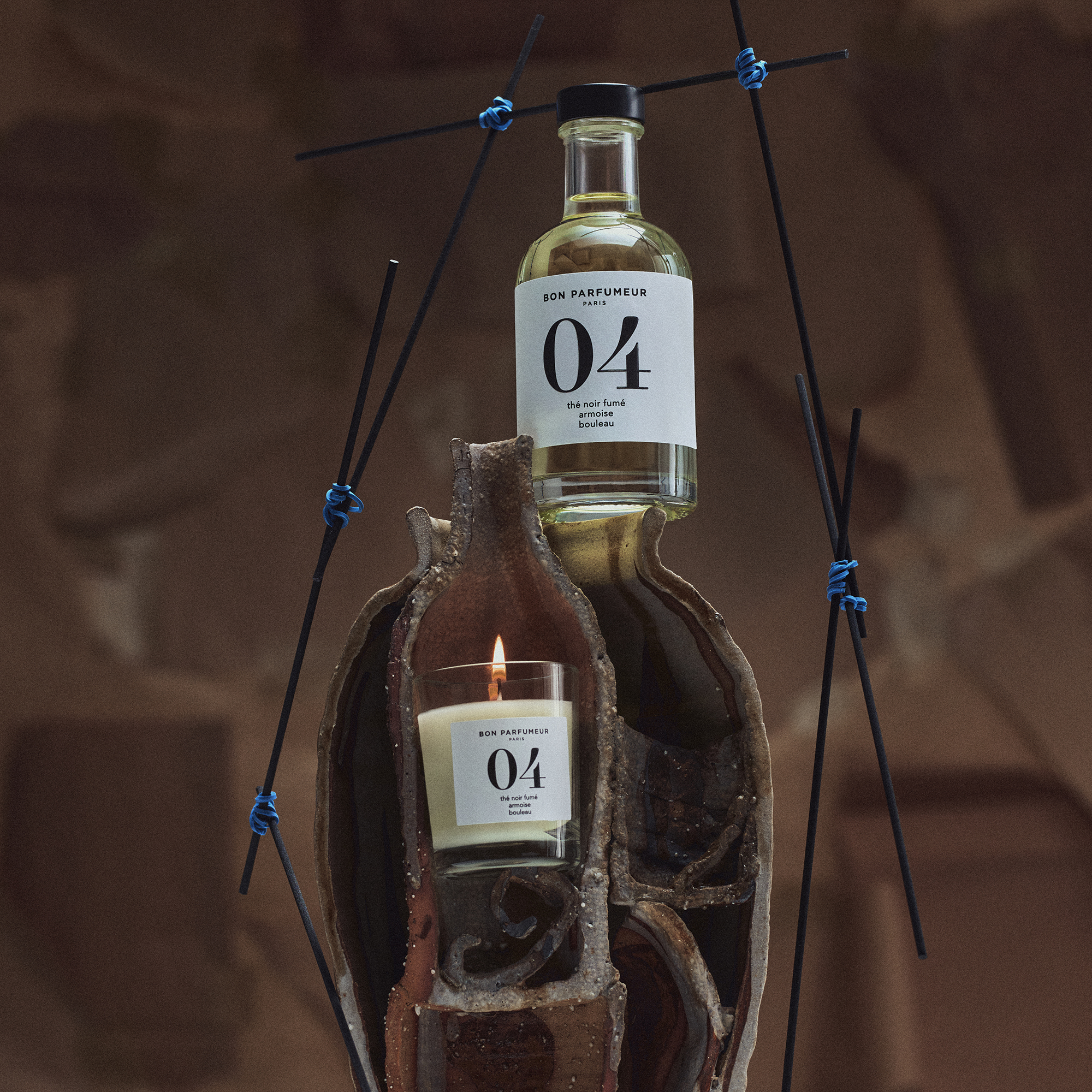 Moncler Les Sommets Collection Le Cedre Bleu Scented Candle