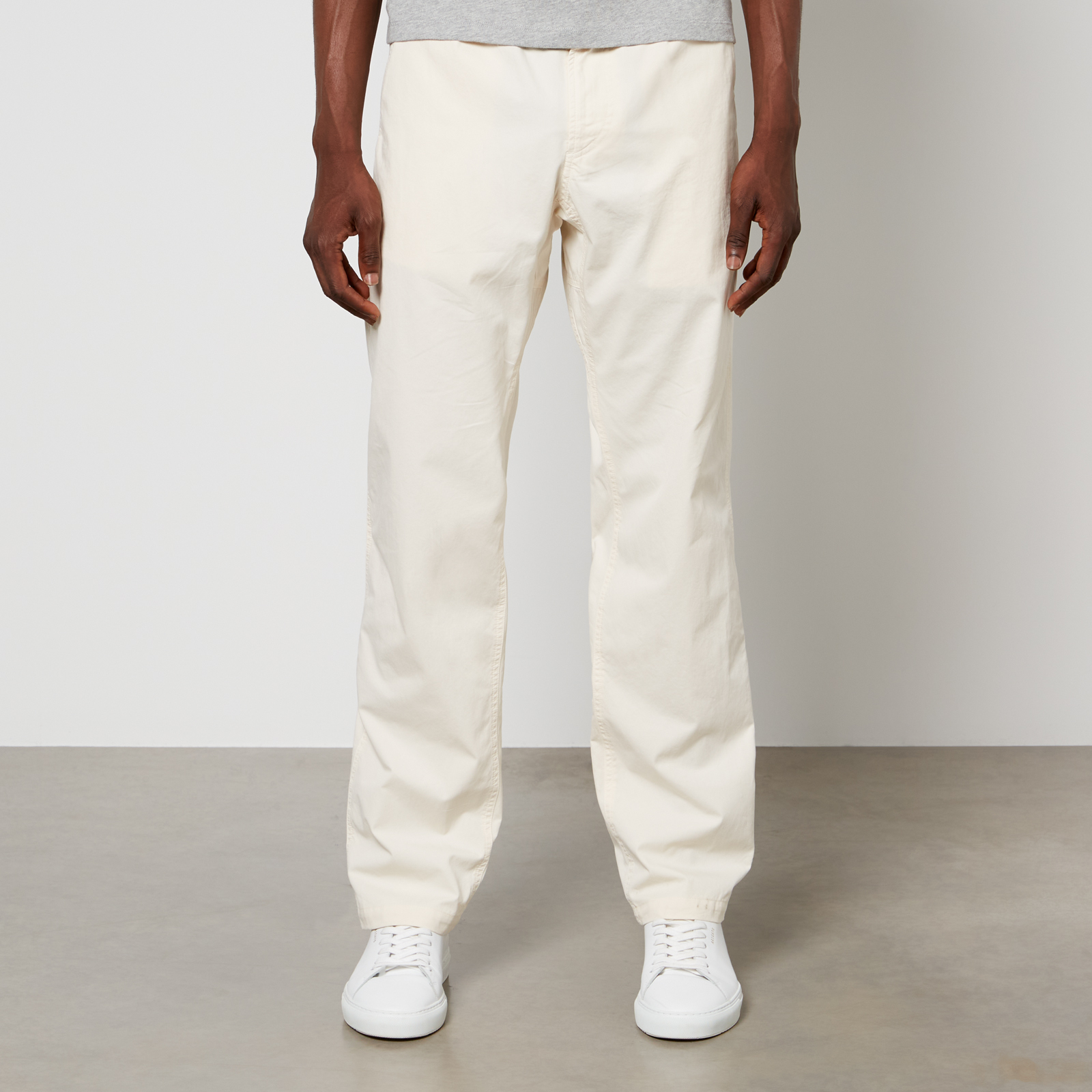 A.P.C Chuck Straight-Leg Cotton-Twill Trousers - 46/S | Coggles