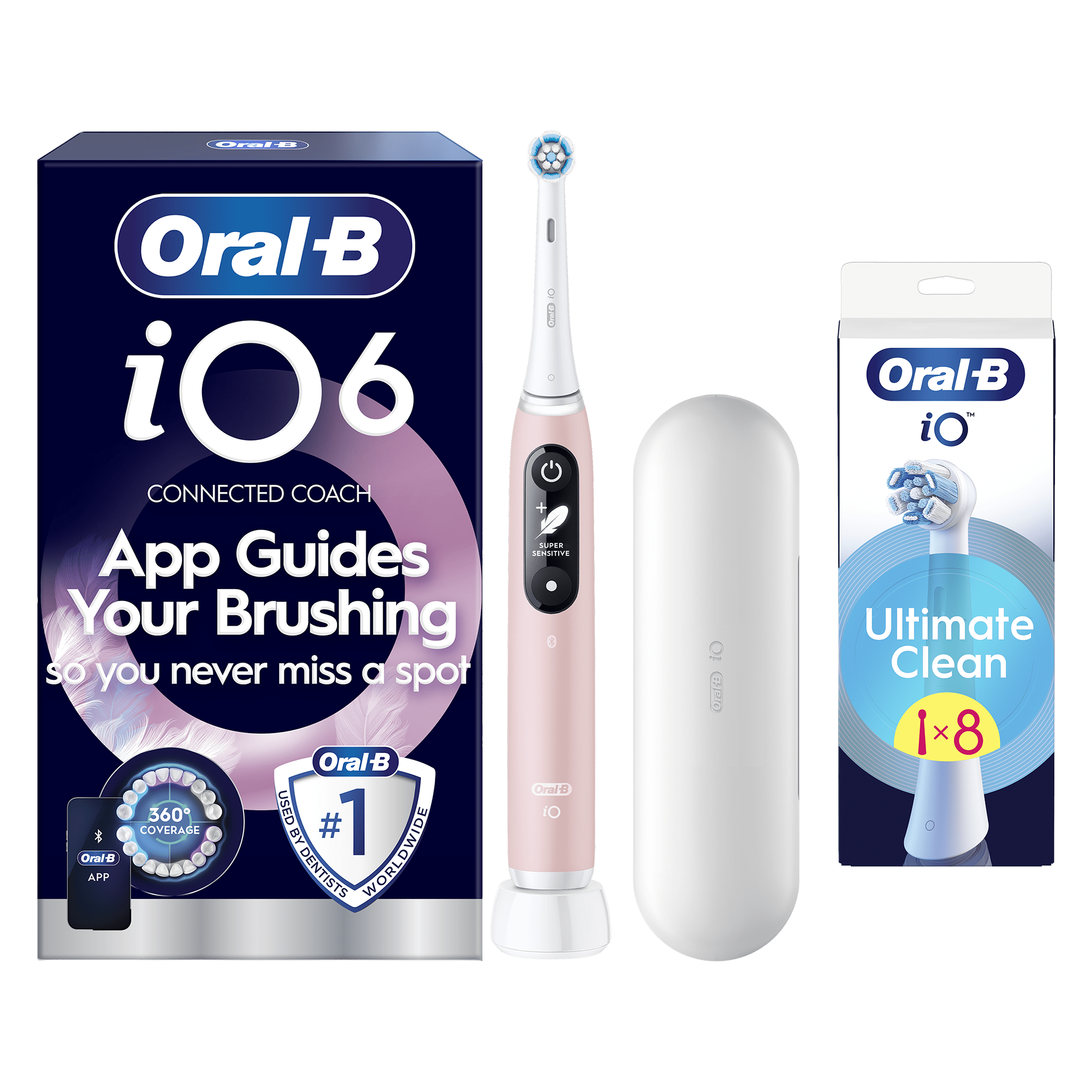 Oral-B iO Series 6 電動歯ブラシ 消毒、除菌済み iO6 | Official Oral-B UK Store