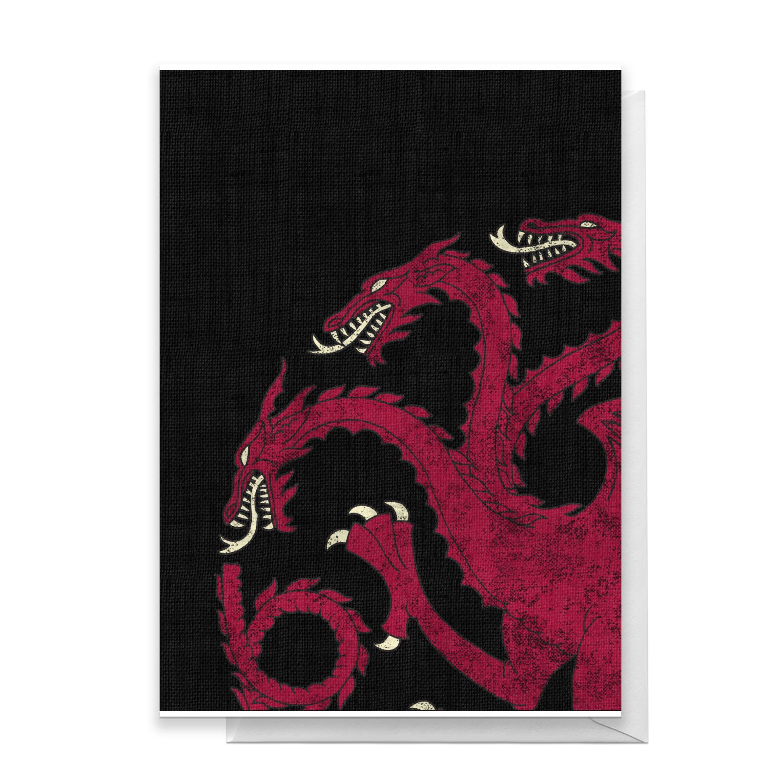 Game of Thrones House Targaryen Greetings Card - Standard Card
