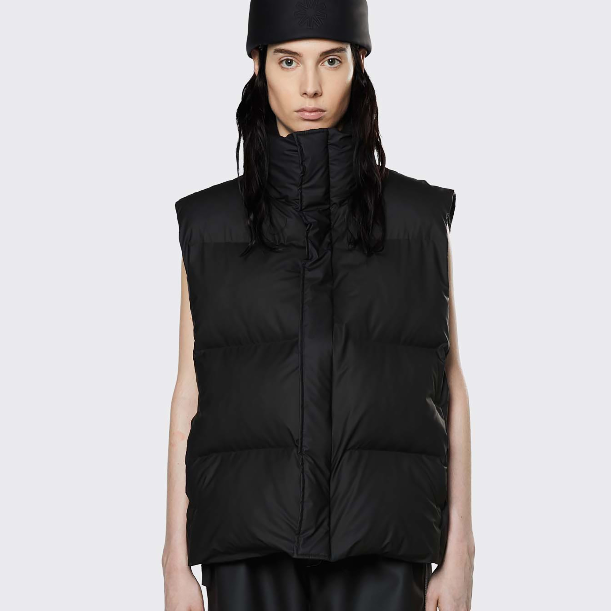 Rains Quilted Padded Matte-Shell Vest - M | Coggles