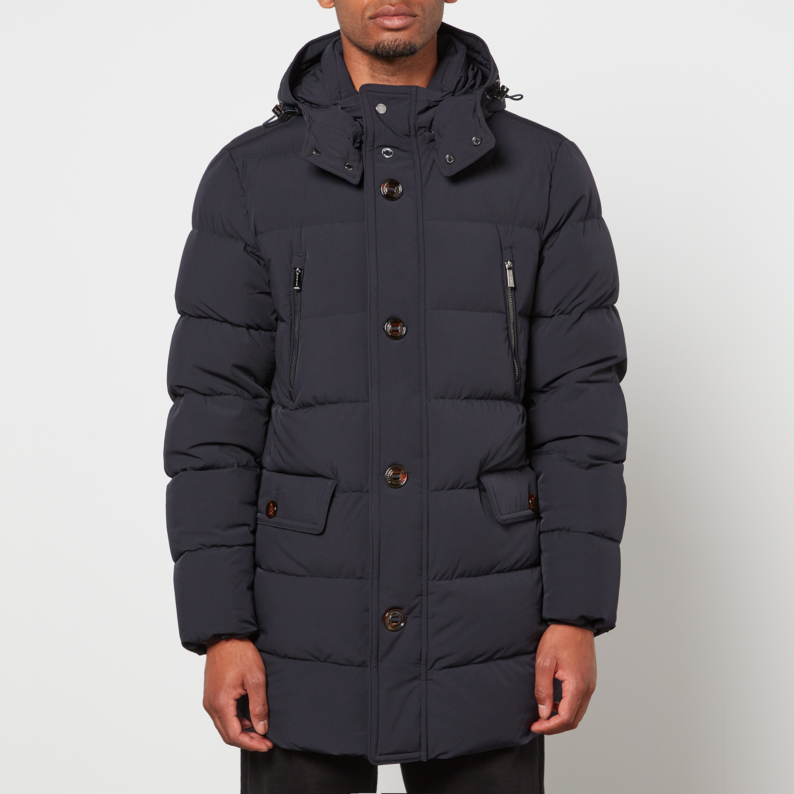 MOORER Gorner　ネイビー　ダウン XL MOORER Gornerネイビーダウン XL