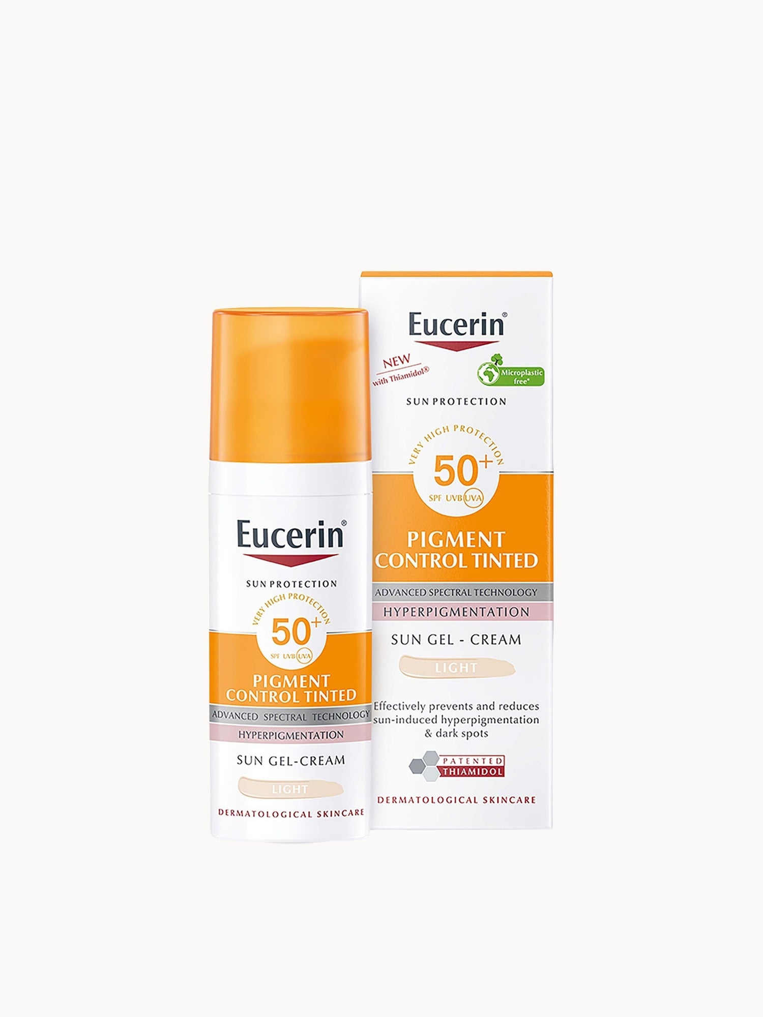 Eucerin Sun Face Pigment Control Tinted Light SPF50 50ml