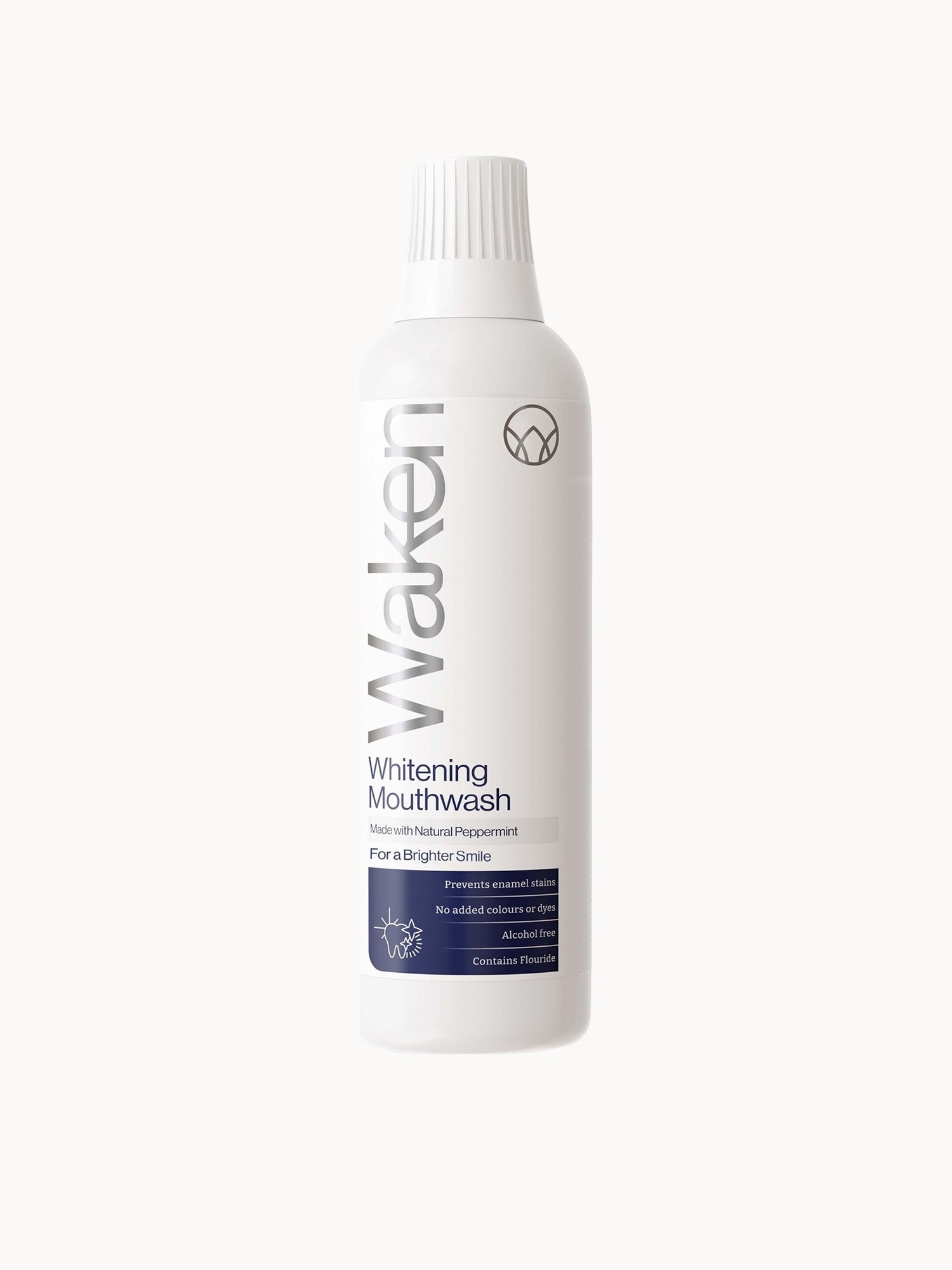 Waken Whitening Mouthwash PepperMint 500ml