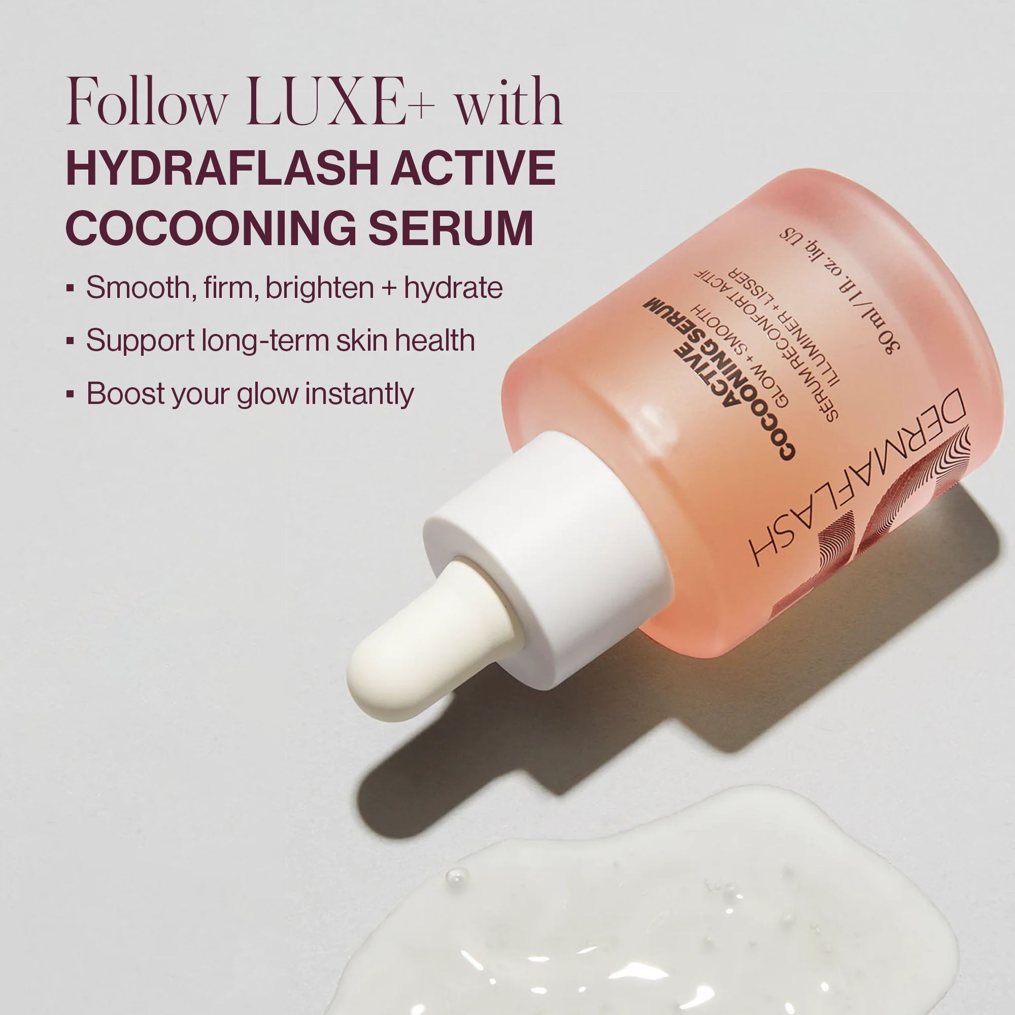 DERMAFLASH Luxe+ Advanced Sonic Dermaplaning and Peach Fuzz