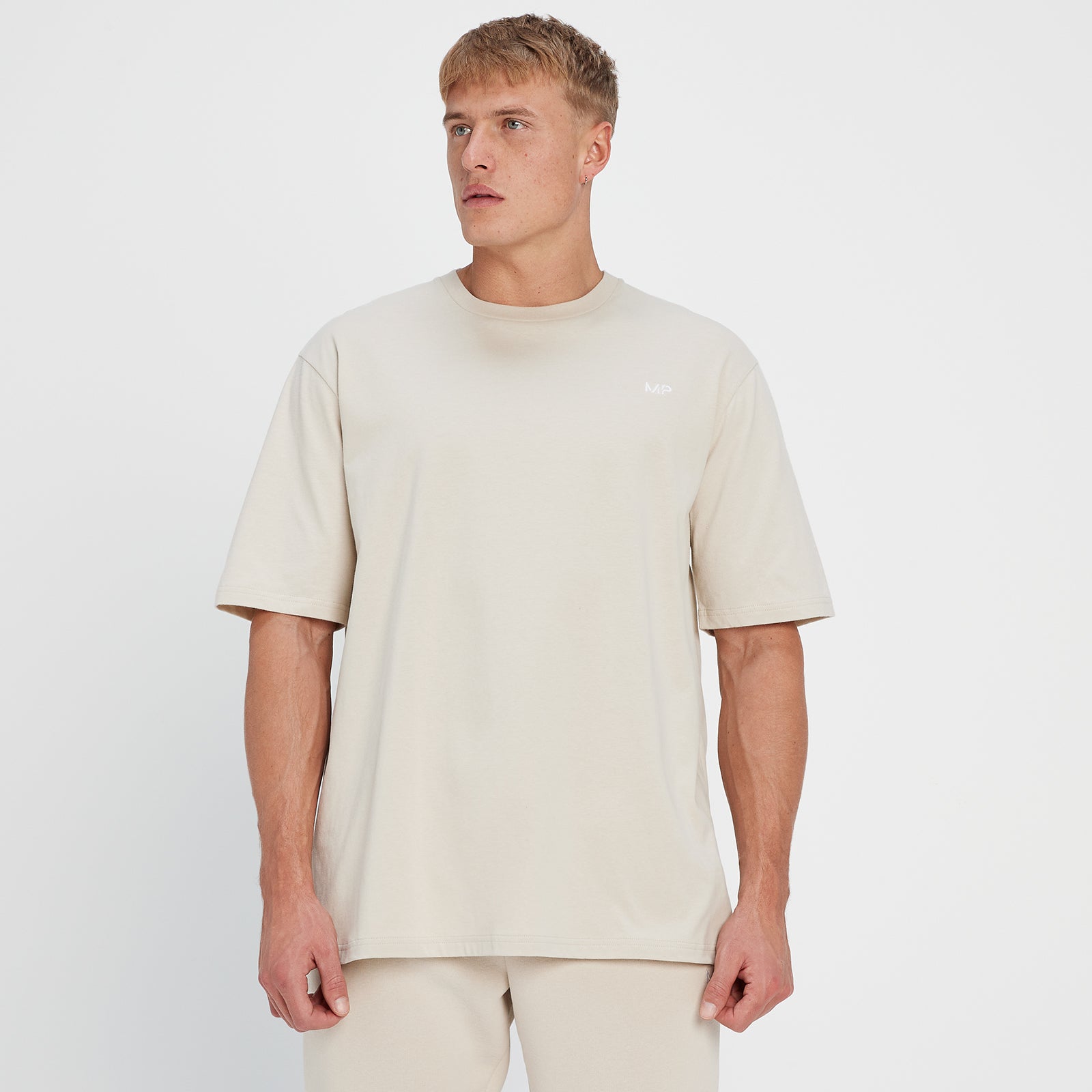MP メンズ エッセンシャル オーバーサイズド Tシャツ - ホワイト