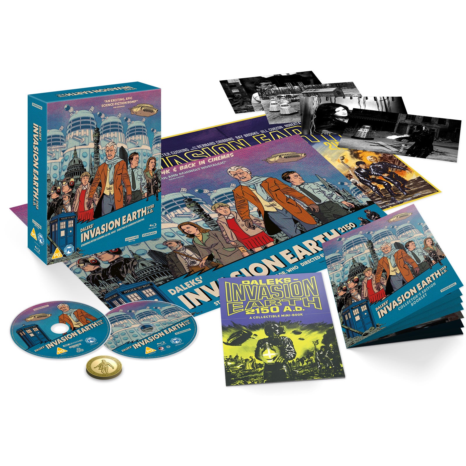 Daleks' Invasion Earth 2150 A.D. 4K Ultra HD Collector's Edition
