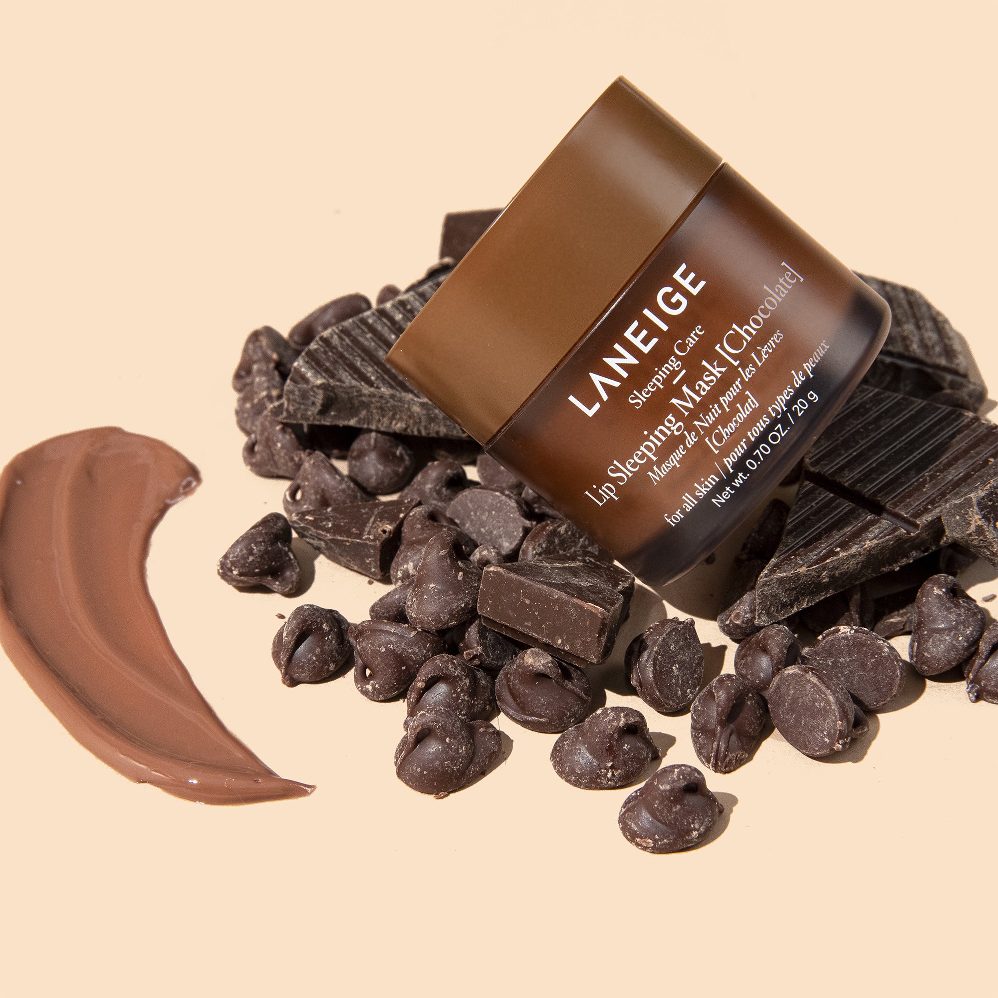 Masque Hydratant Pour Les Lèvres Revolution - Goût Chocolat Caramel - 10 G