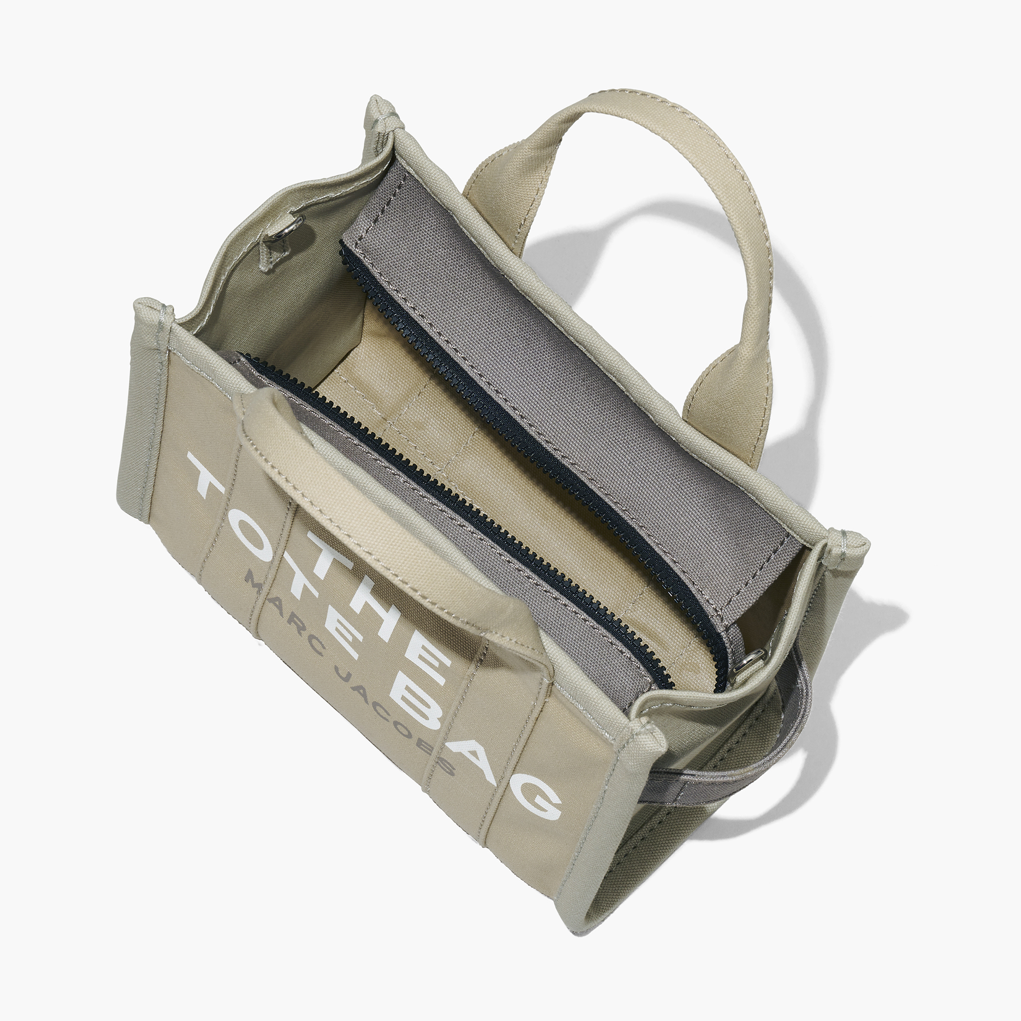Marc Jacobs Women's The Mini Tote Bag - Beige Multi | Coggles