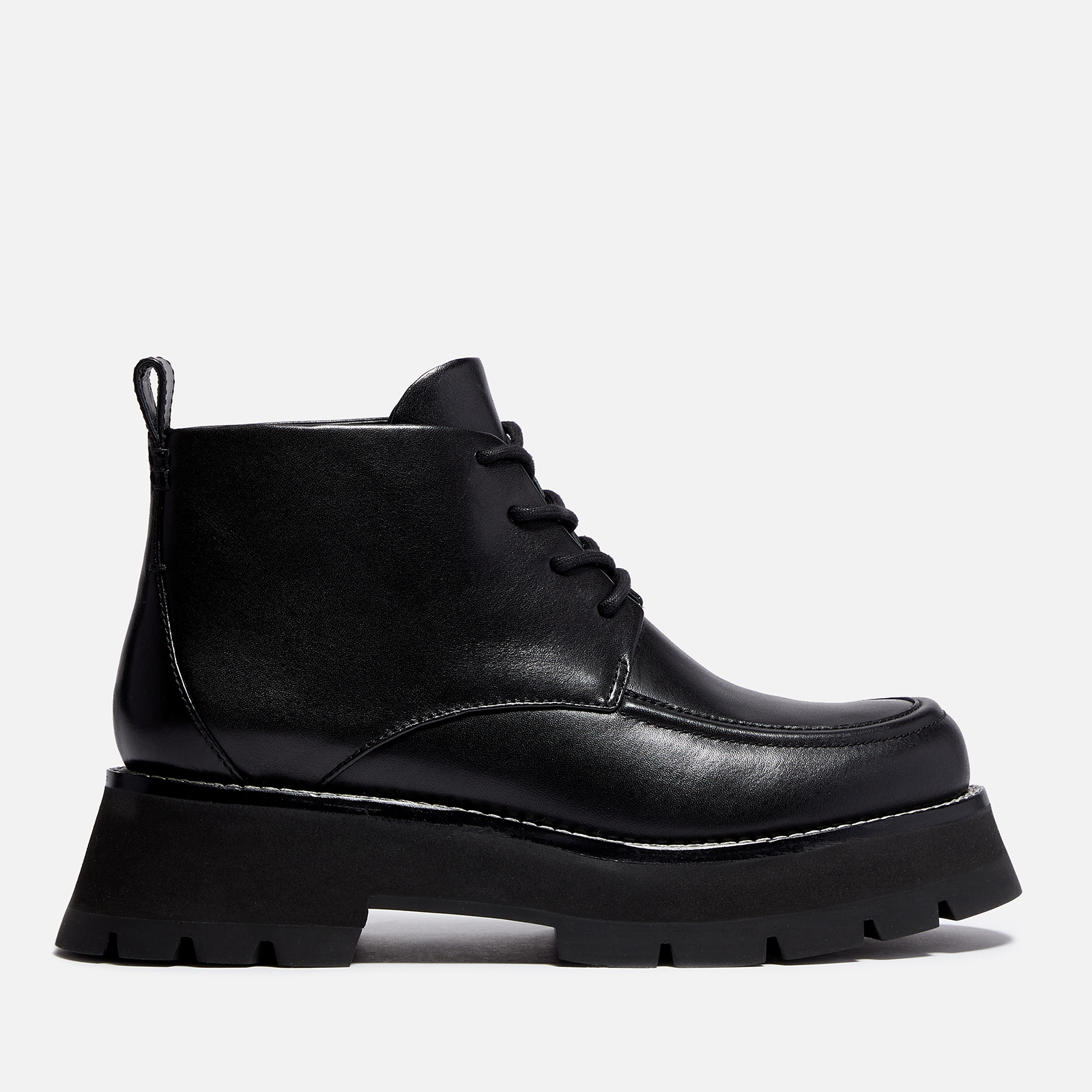 3.1 Phillip Lim Kate Leather Combat Boots Coggles