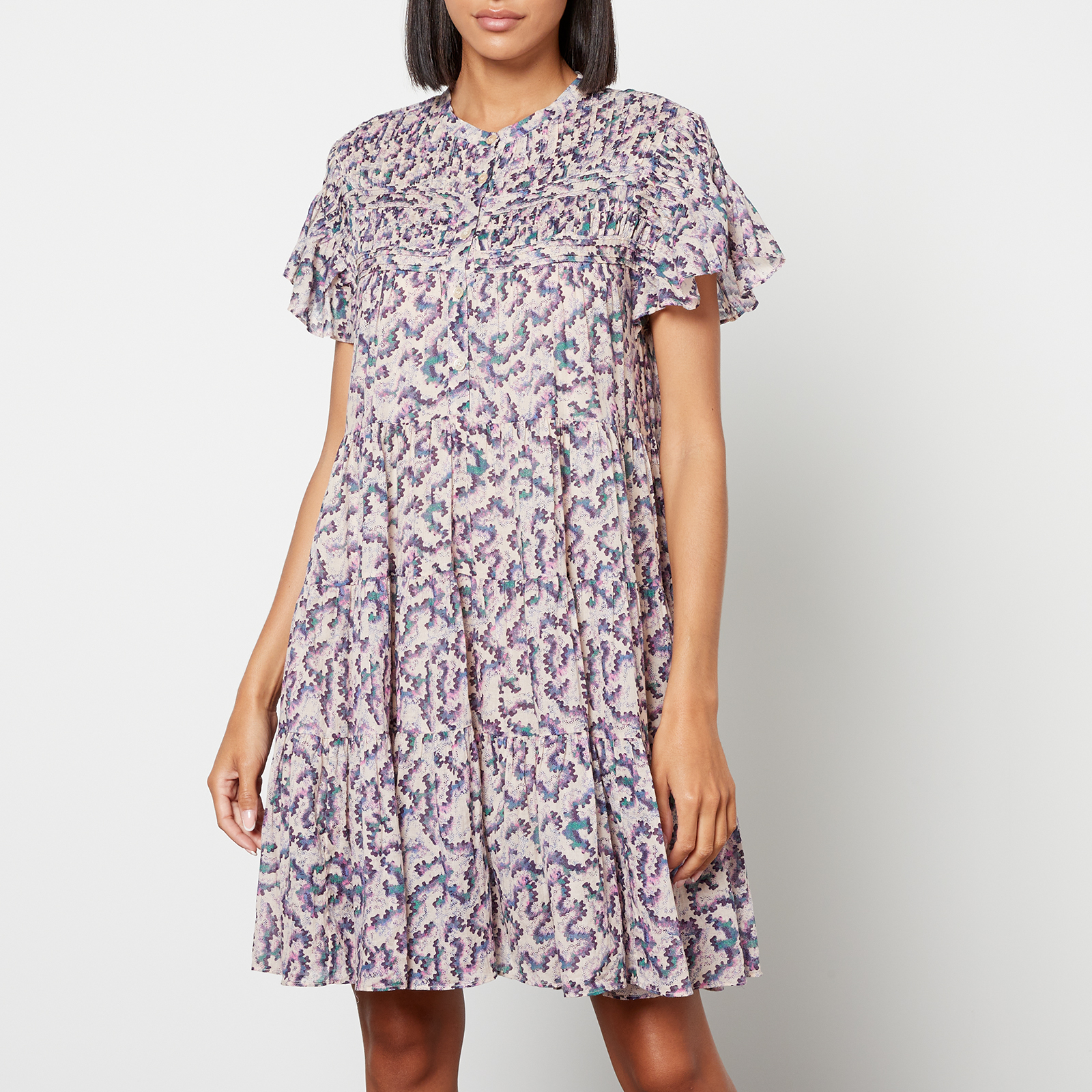 Marant Etoile Lanikazi Printed Dress - FR 34/UK 6 | Coggles