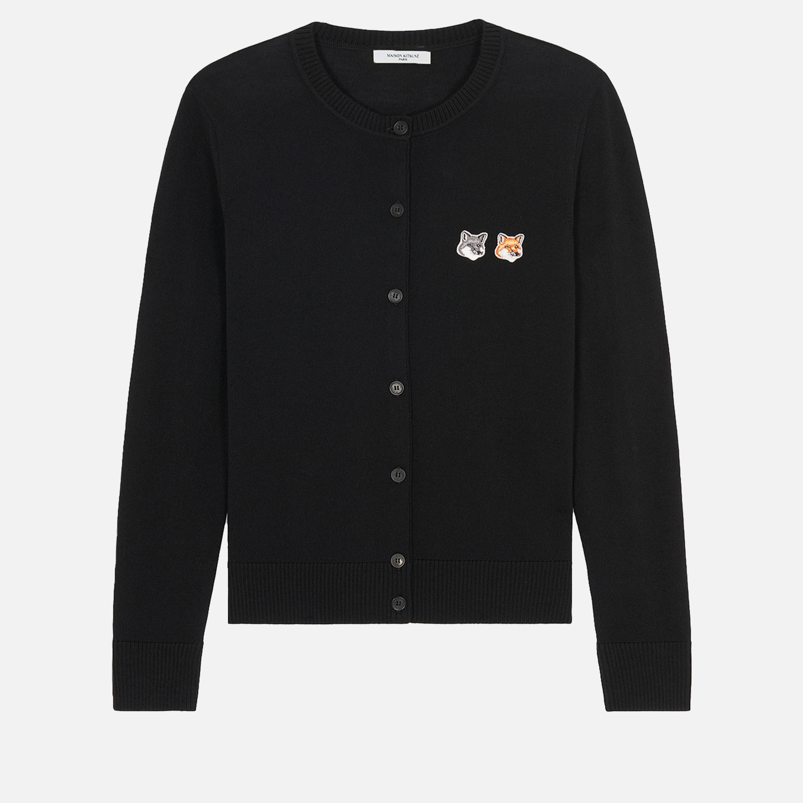 Maison Kitsuné Women's Double Fox Head Patch Adjusted